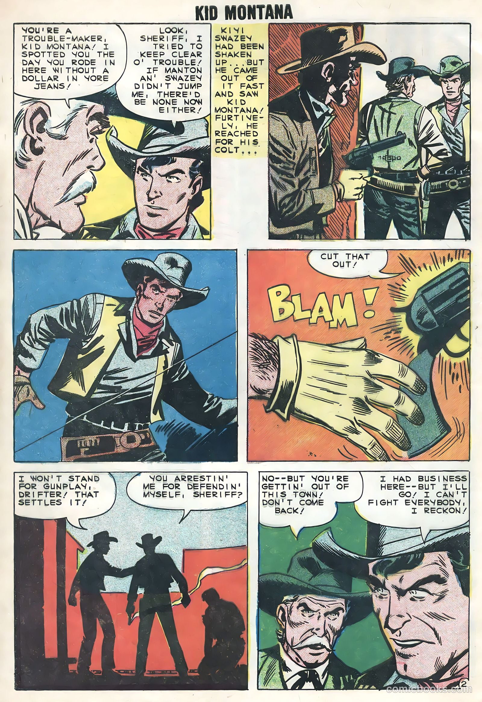 Kid Montana #19 — page 4 of 36