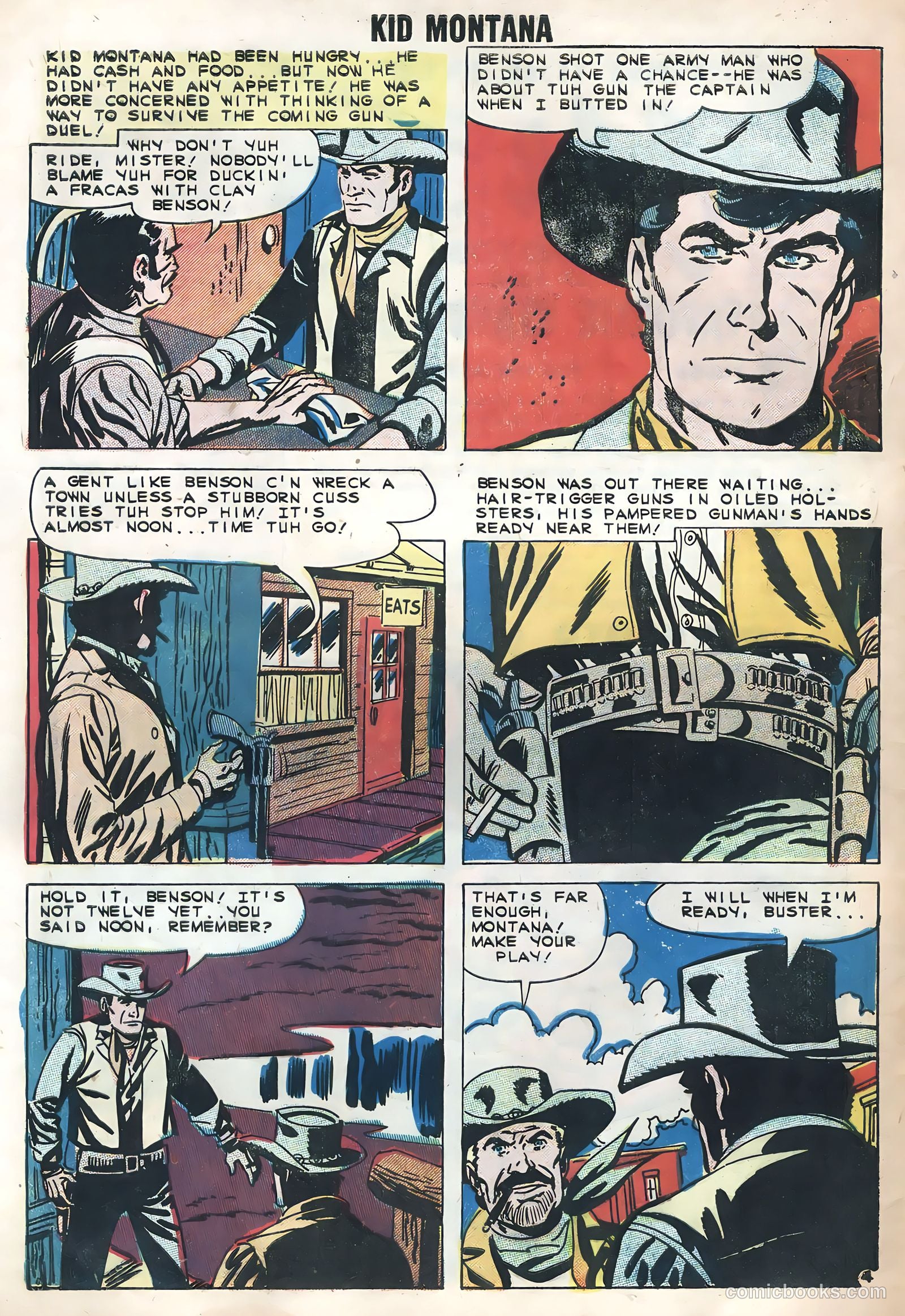 Kid Montana #20 — page 32 of 36