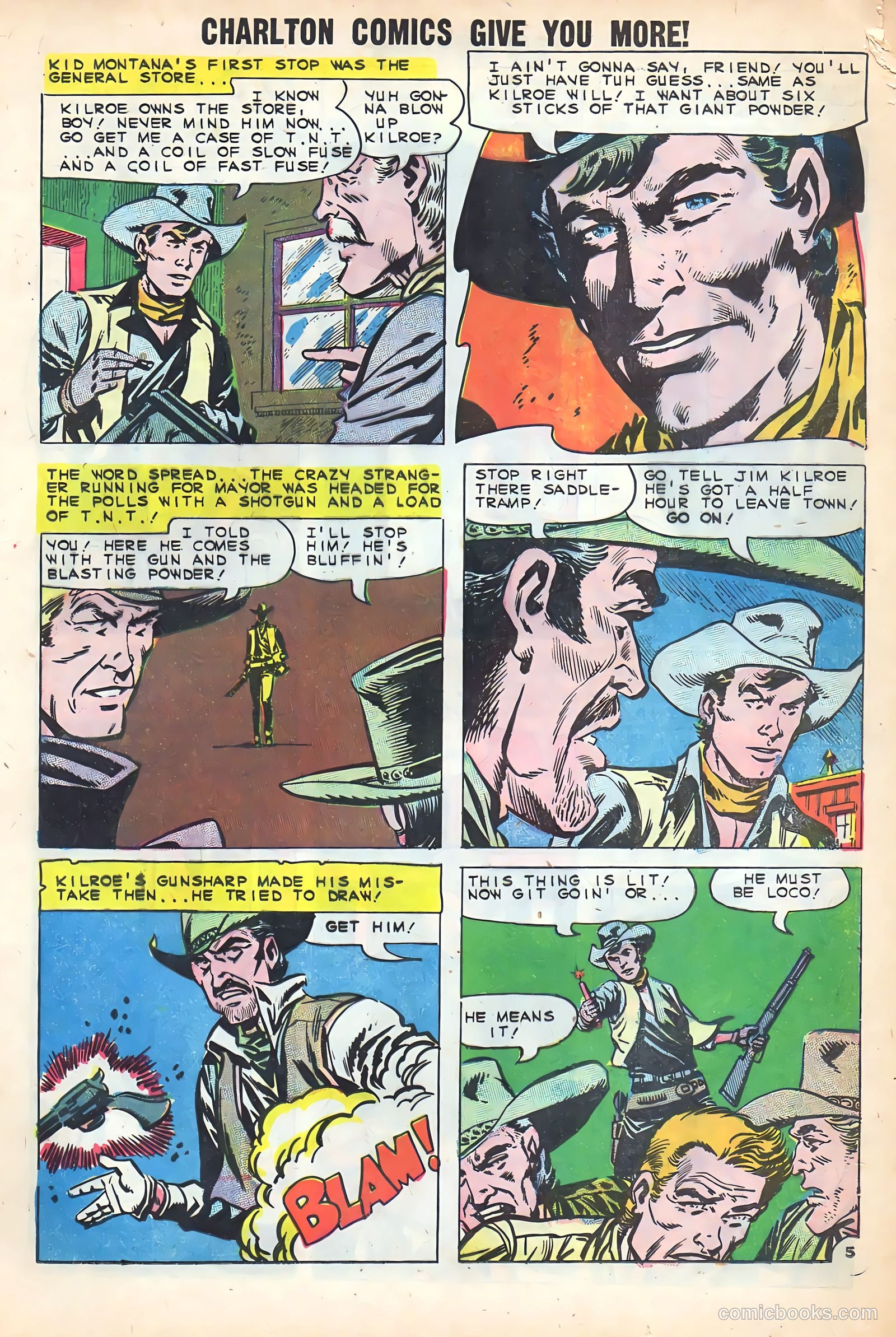 Kid Montana #25 — page 17 of 36