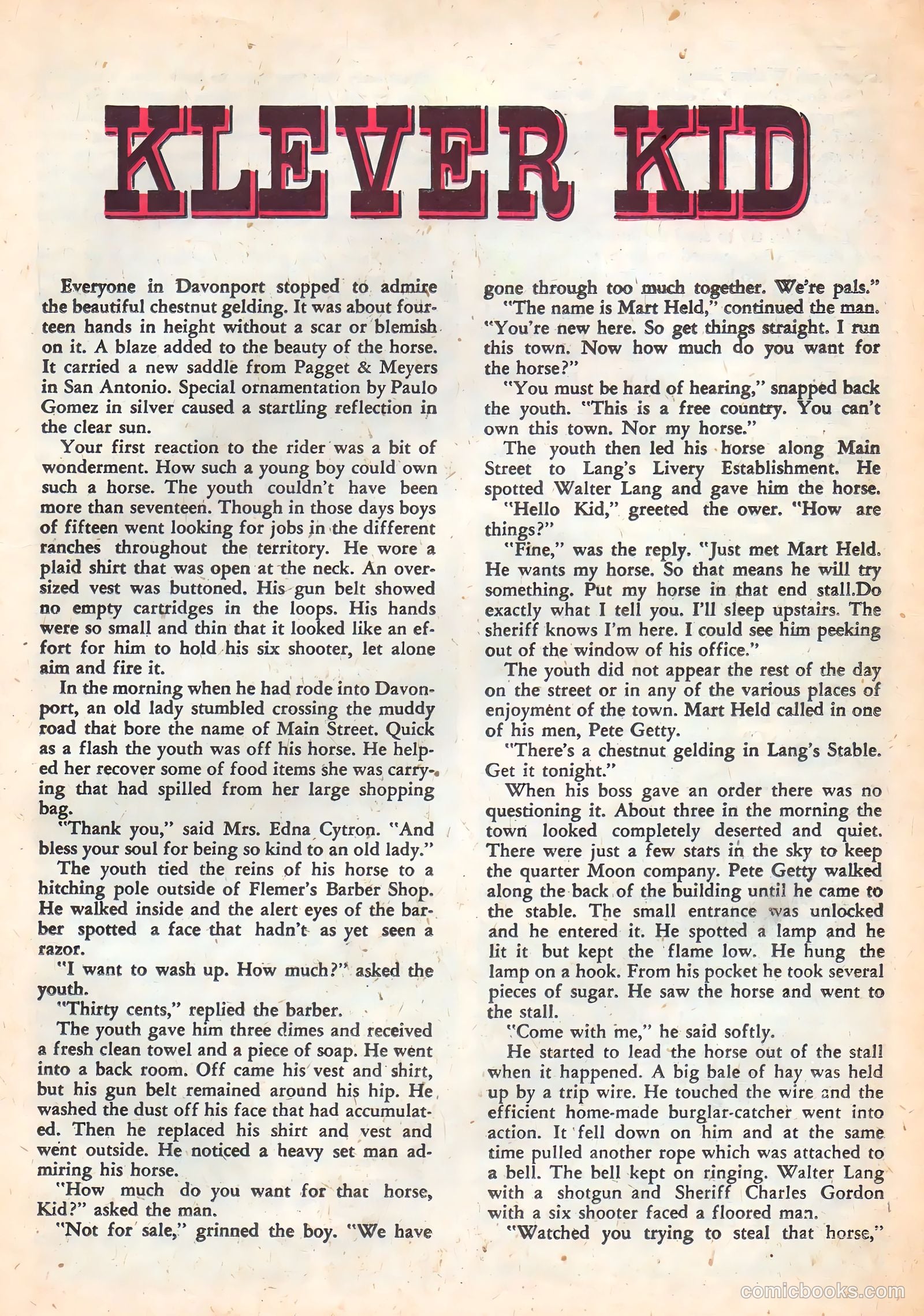 Kid Montana #25 — page 19 of 36