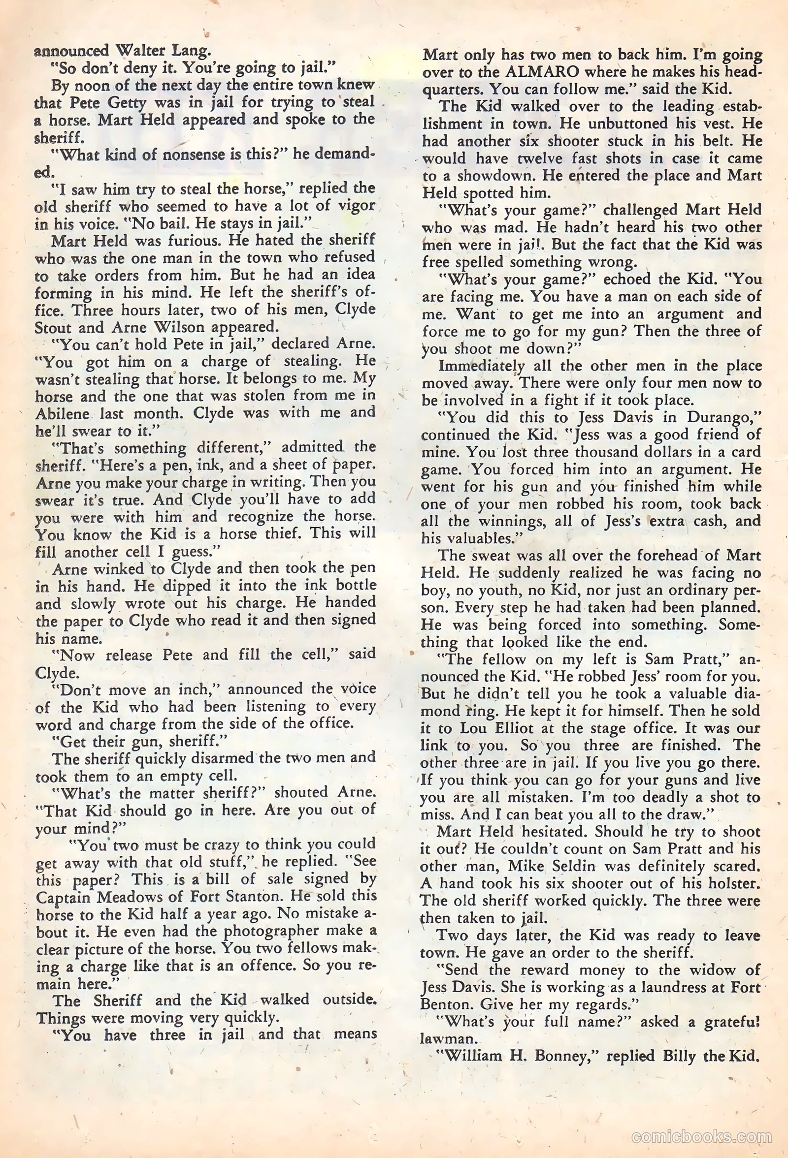 Kid Montana #25 — page 20 of 36