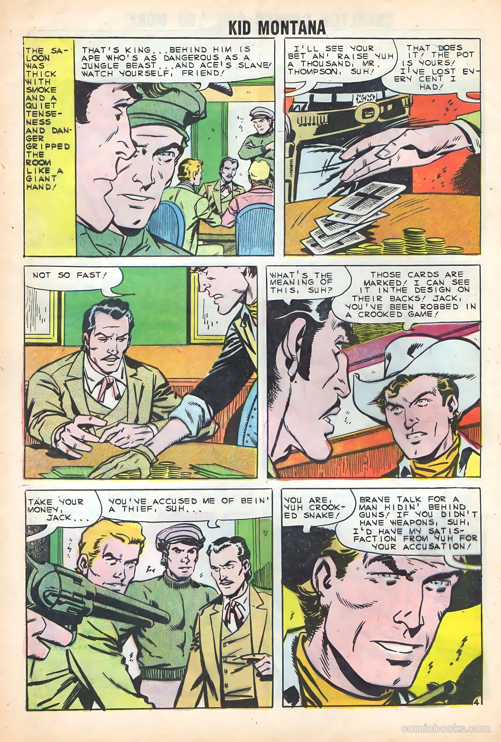 Kid Montana #25 — page 28 of 36