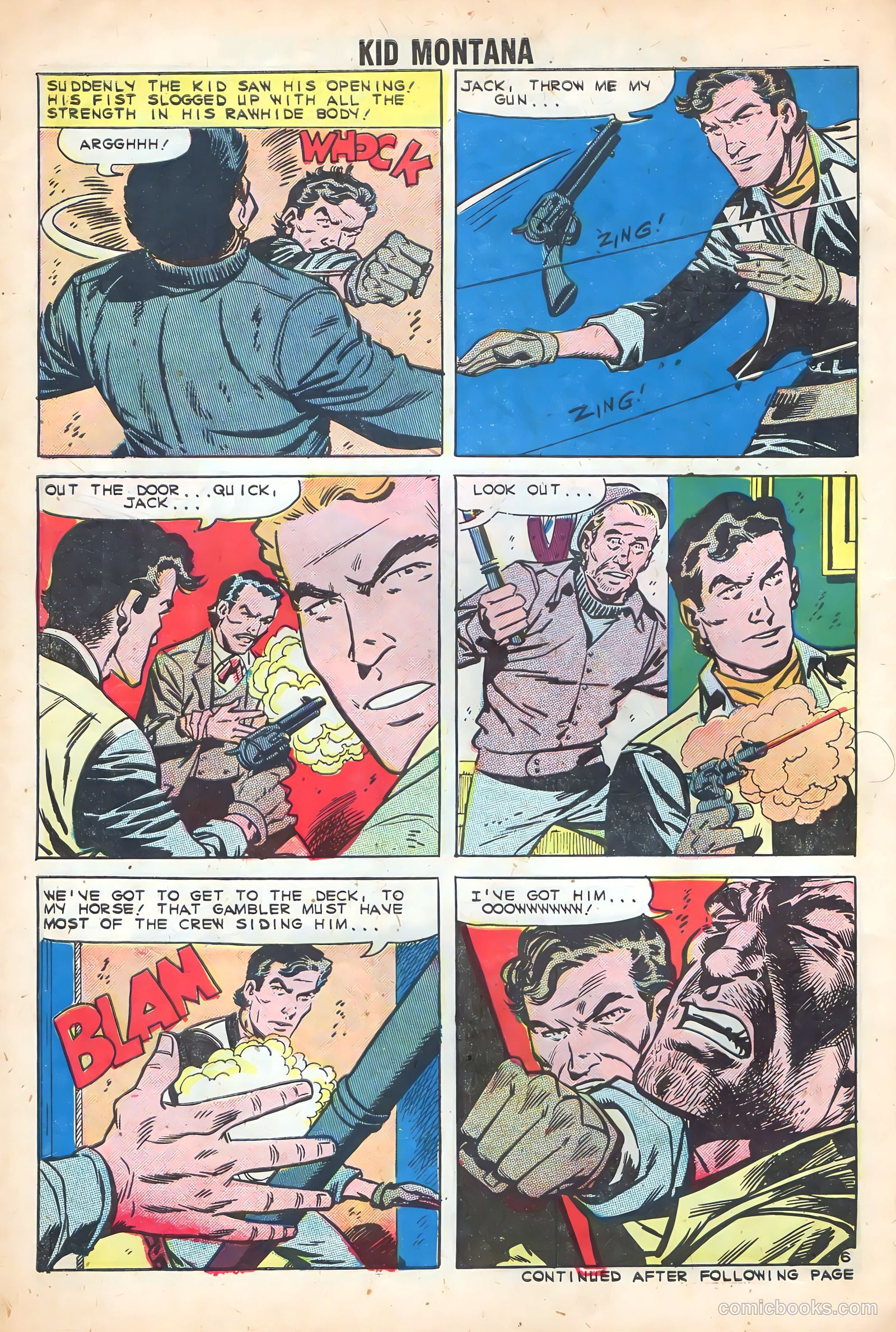 Kid Montana #25 — page 30 of 36