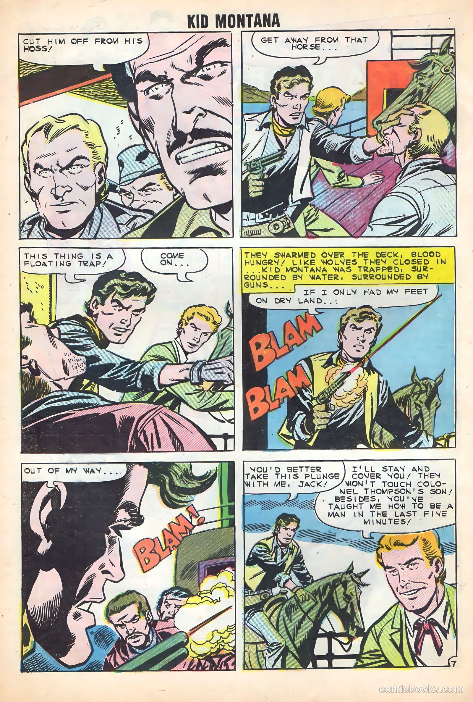 Kid Montana #25 — page 32 of 36