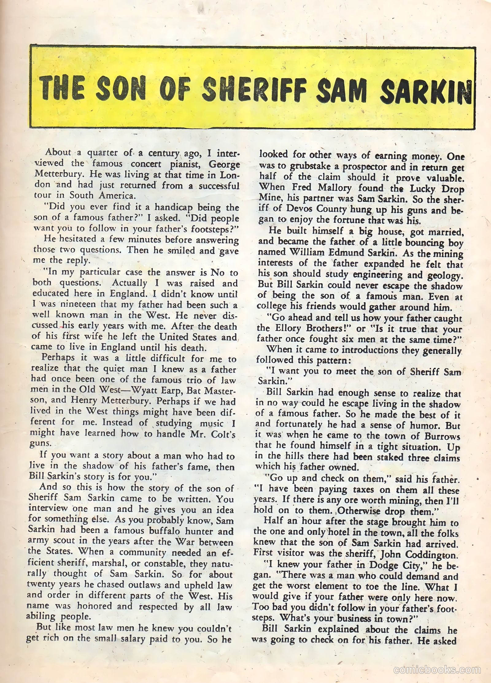 Kid Montana #26 — page 25 of 36