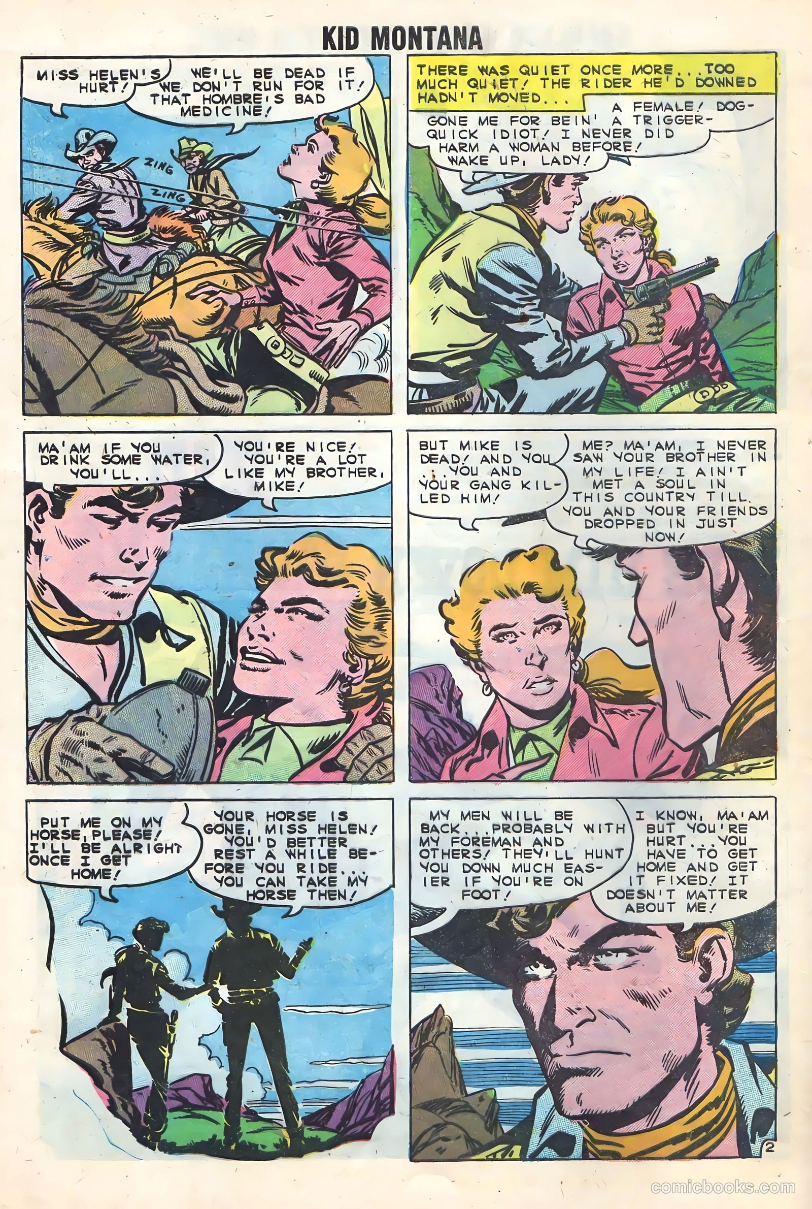 Kid Montana #26 — page 28 of 36