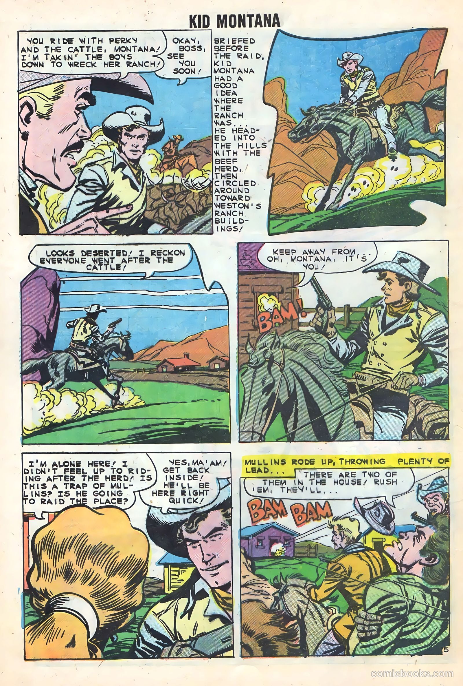 Kid Montana #26 — page 32 of 36