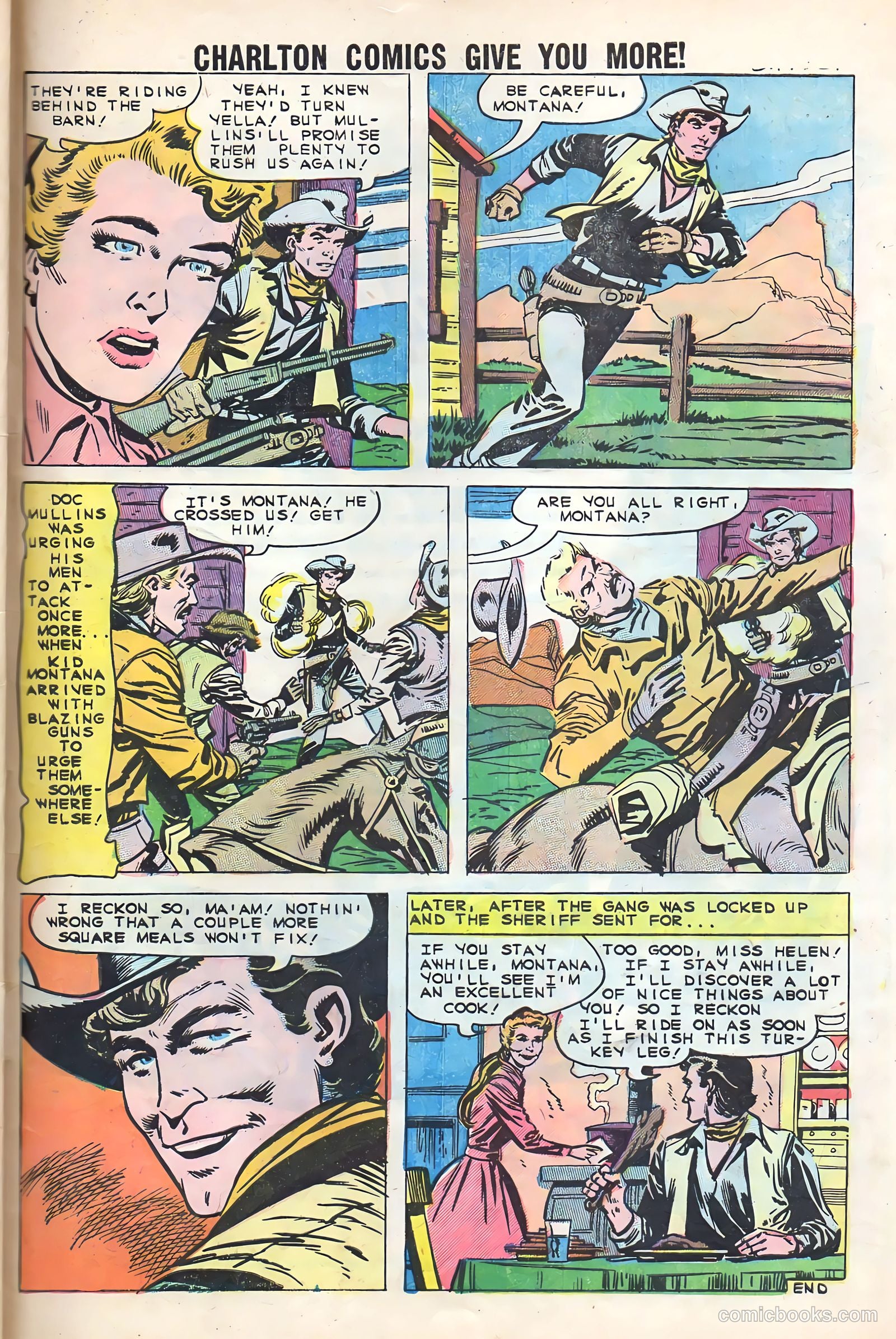 Kid Montana #26 — page 33 of 36