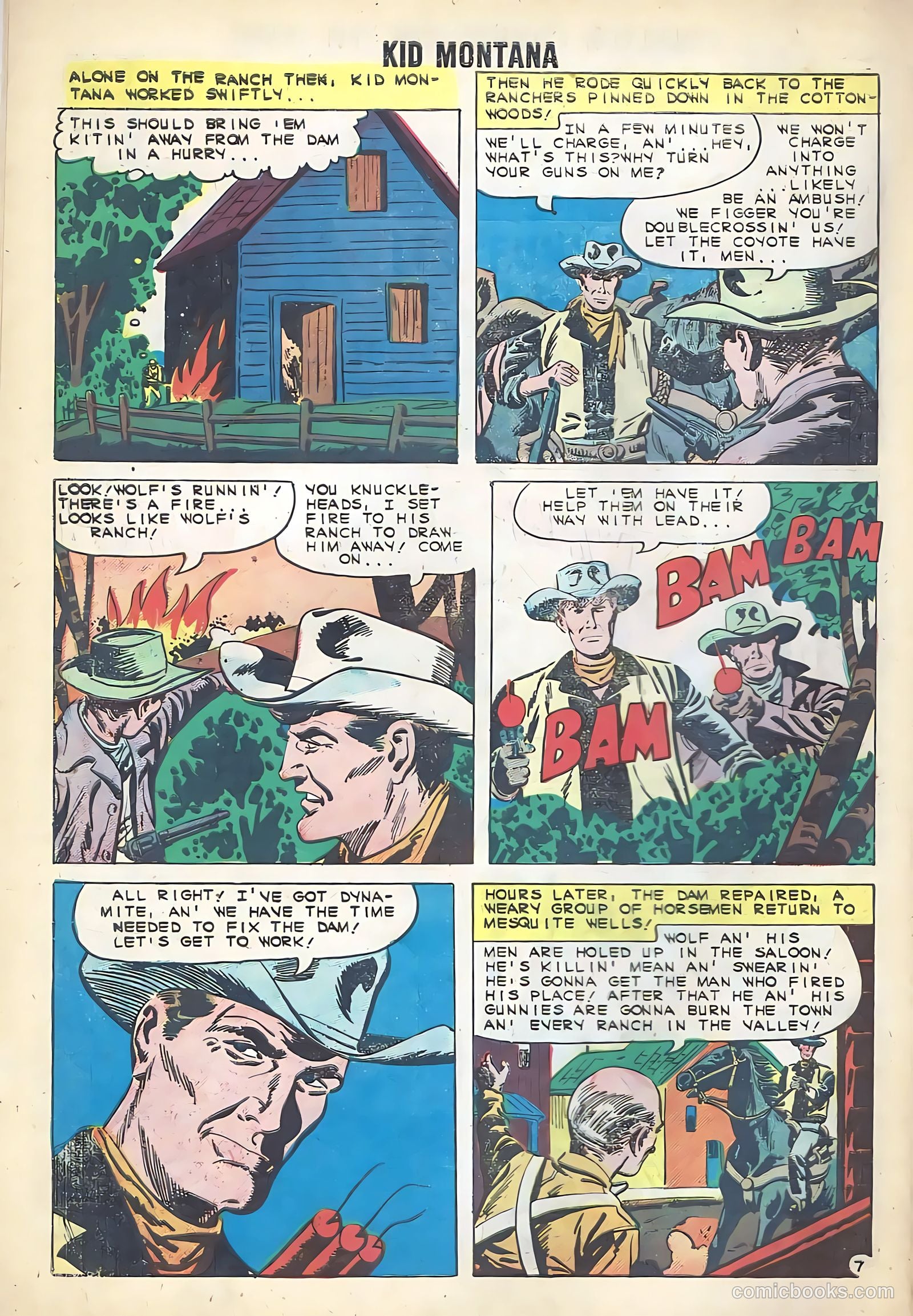 Kid Montana #27 — page 10 of 36