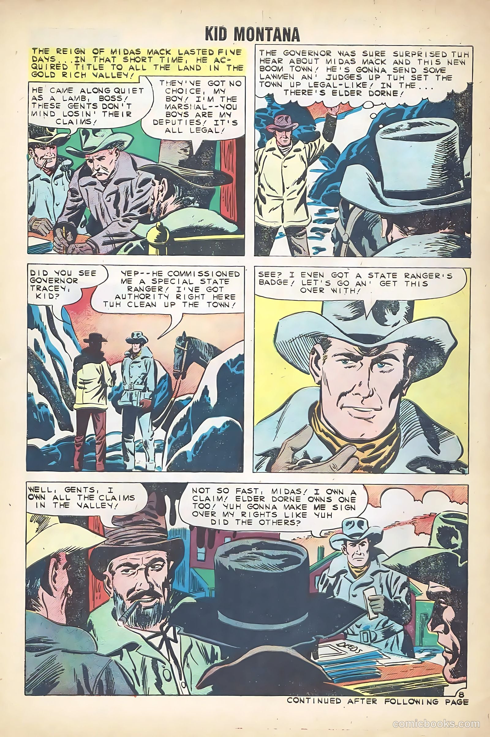 Kid Montana #27 — page 30 of 36
