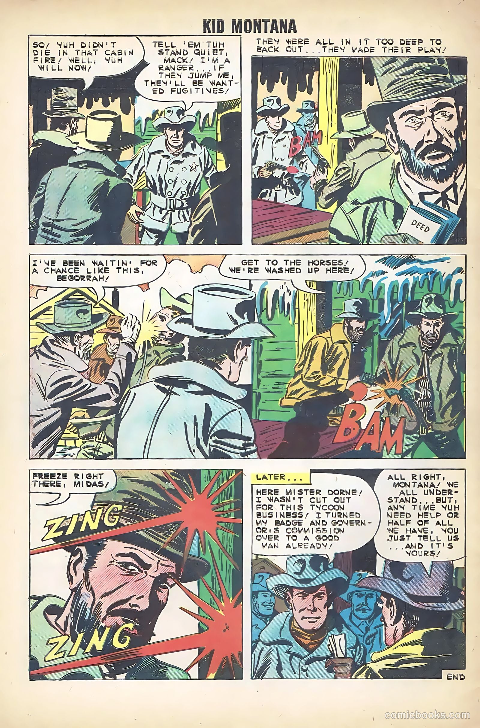 Kid Montana #27 — page 32 of 36