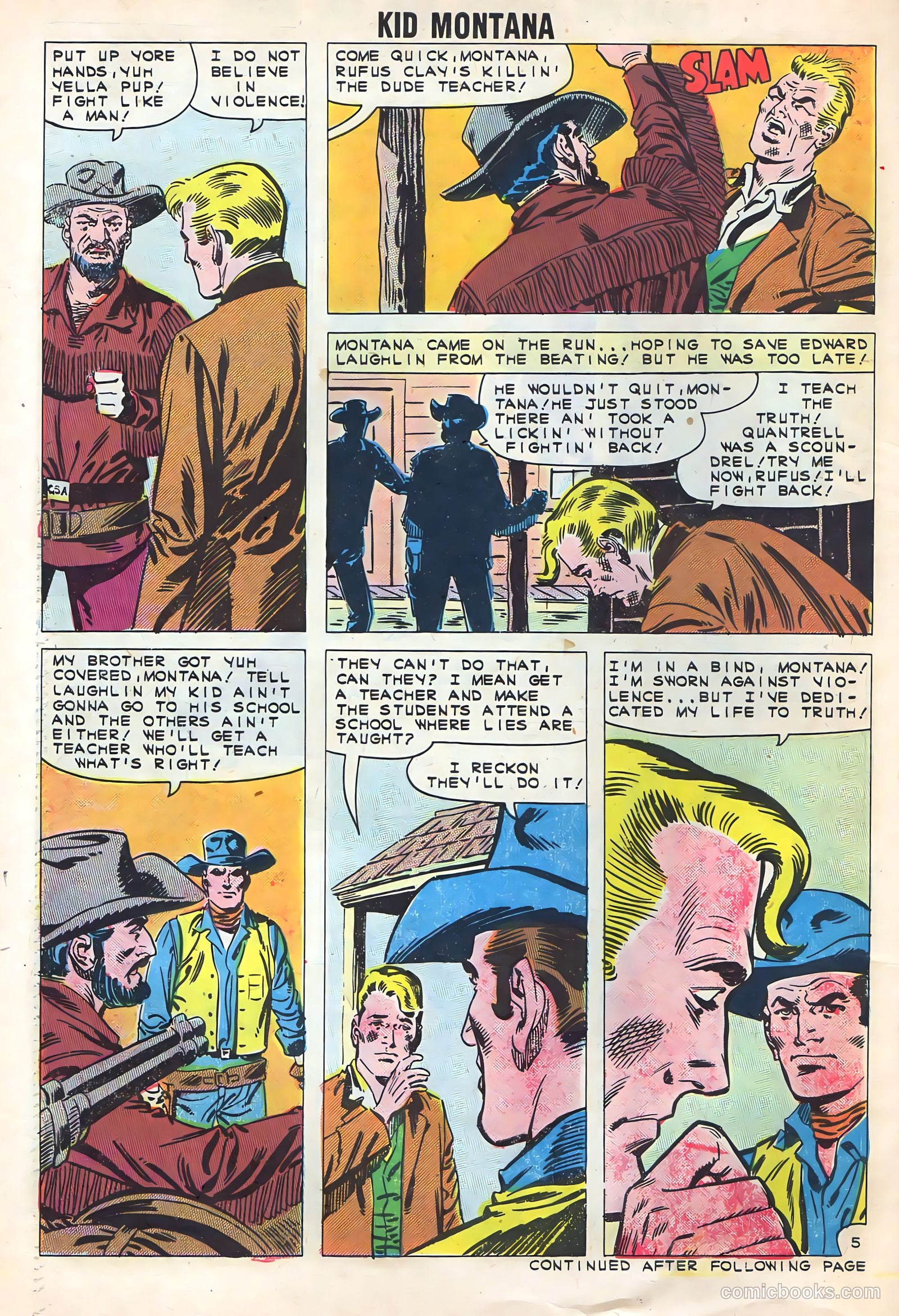 Kid Montana #30 — page 30 of 36