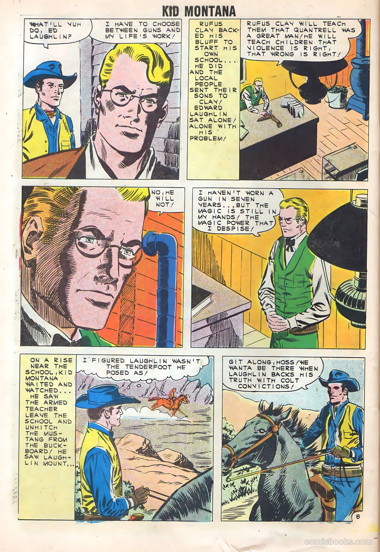 Kid Montana #30 — page 32 of 36