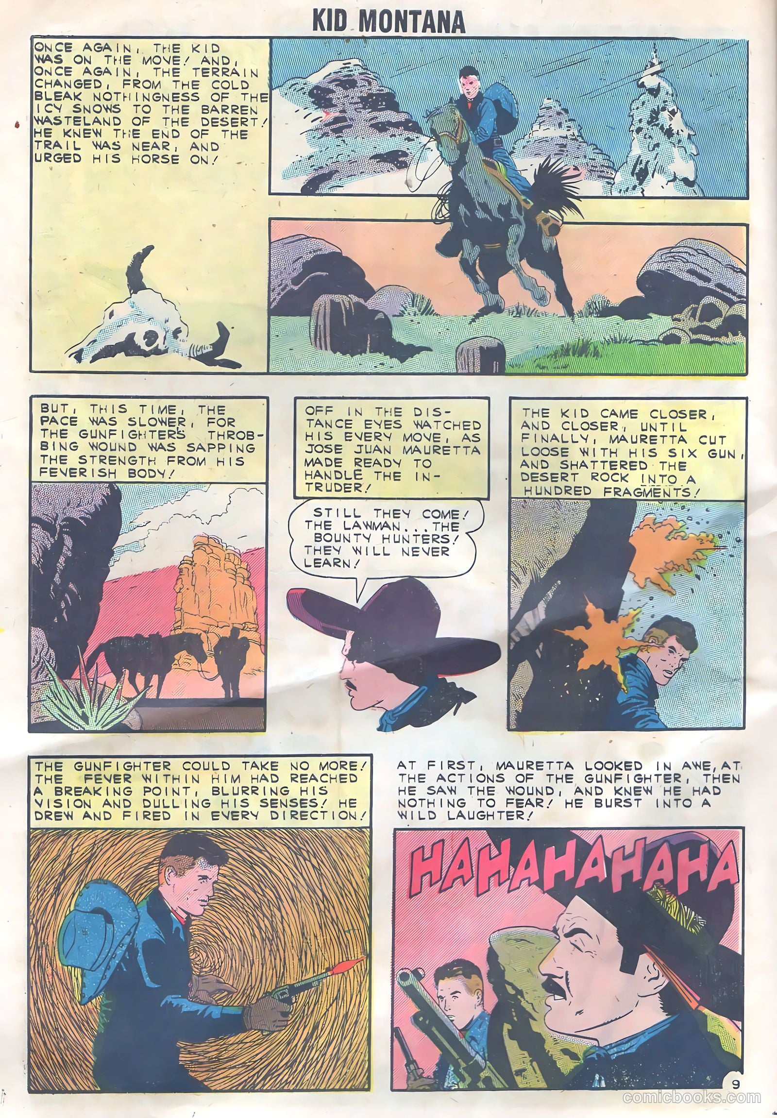 Kid Montana #32 — page 32 of 36