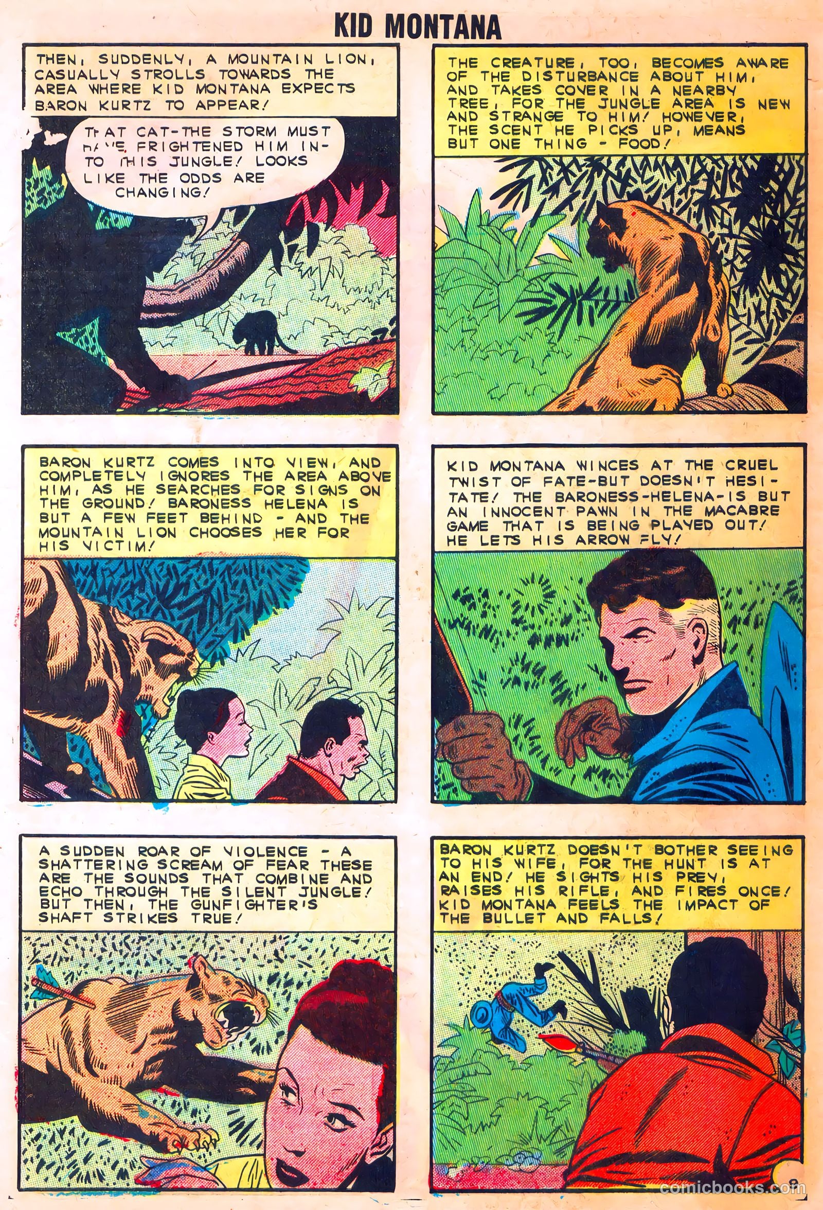 Kid Montana #38 — page 32 of 36