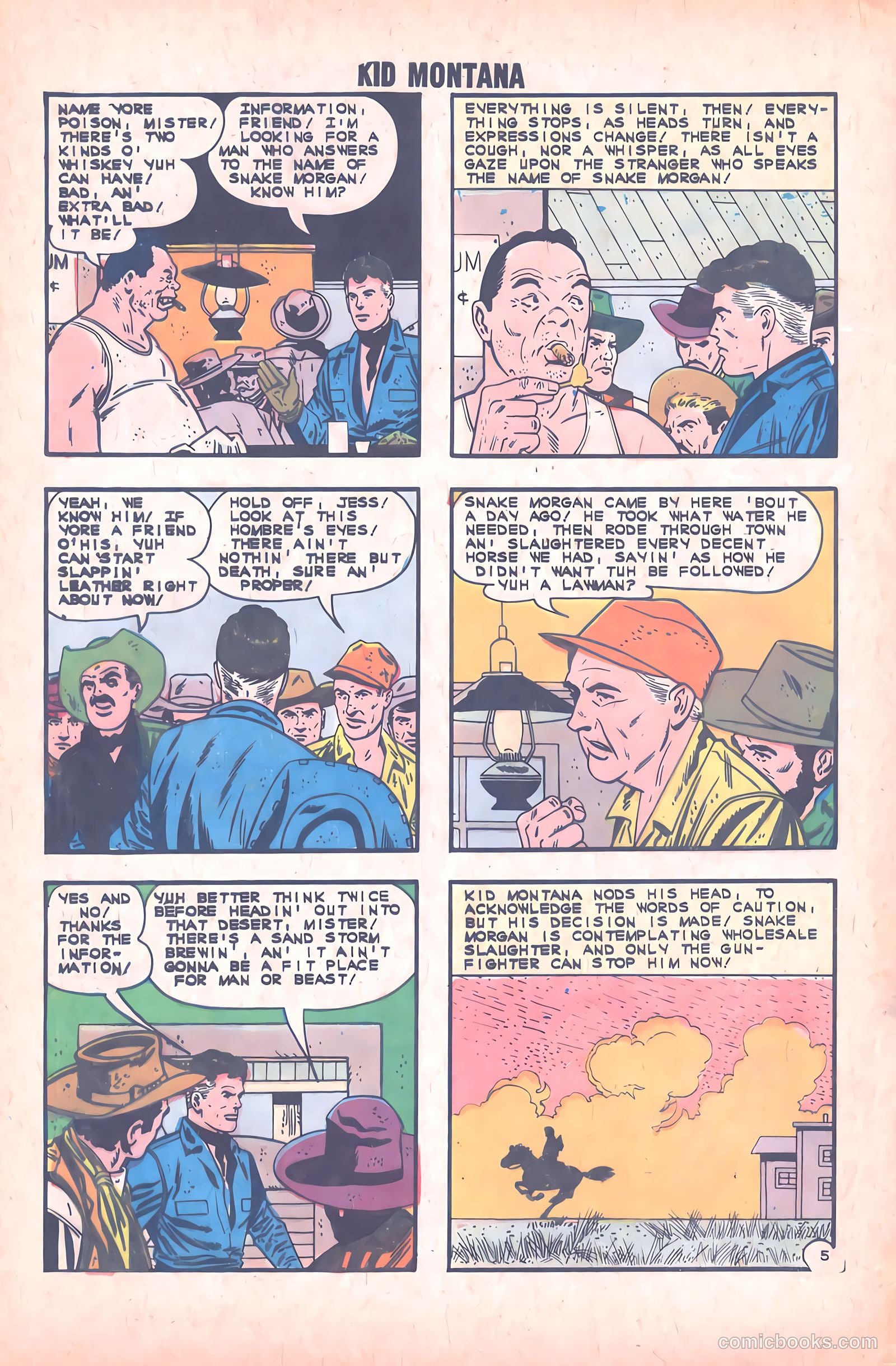 Kid Montana #39 — page 8 of 36