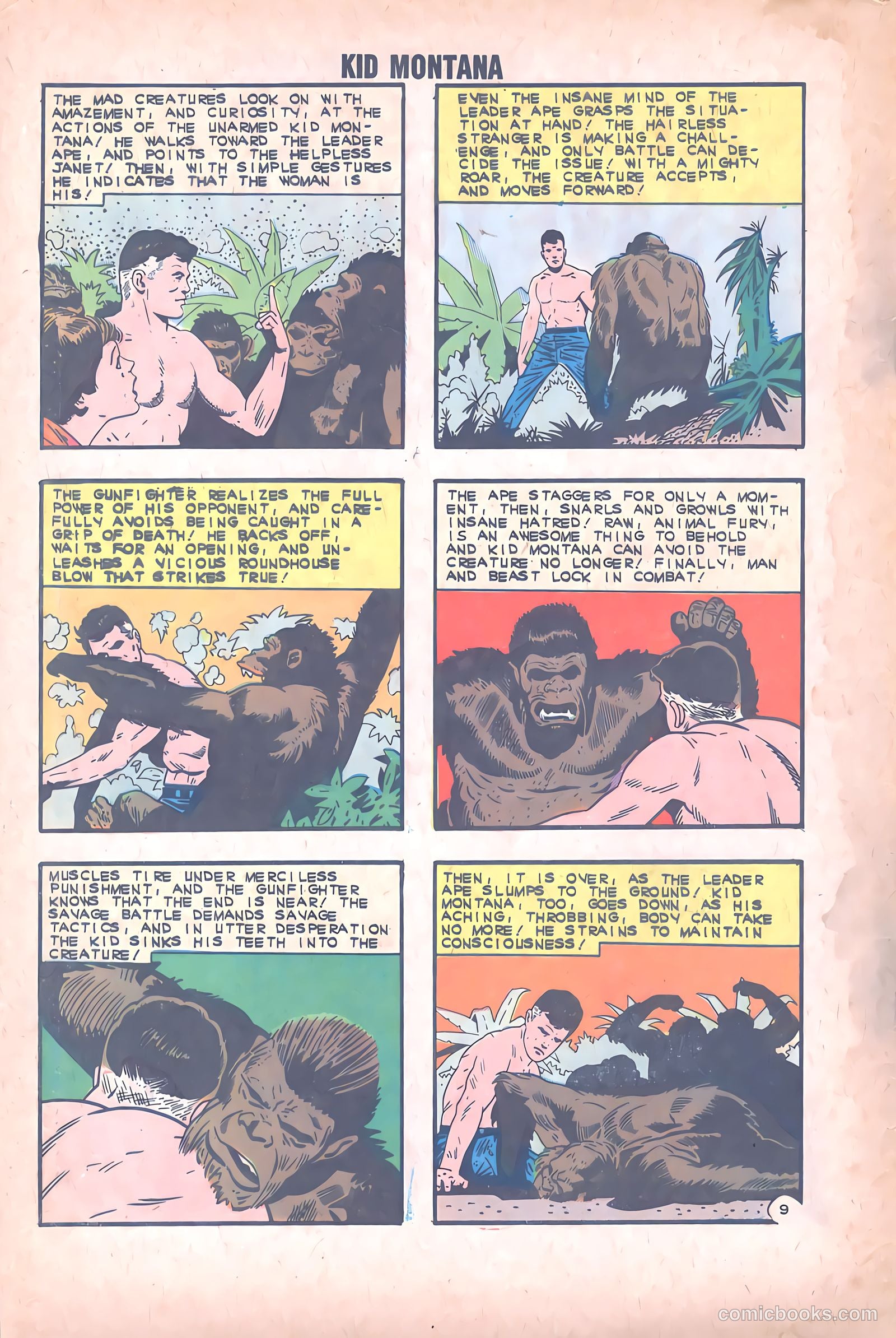 Kid Montana #39 — page 32 of 36