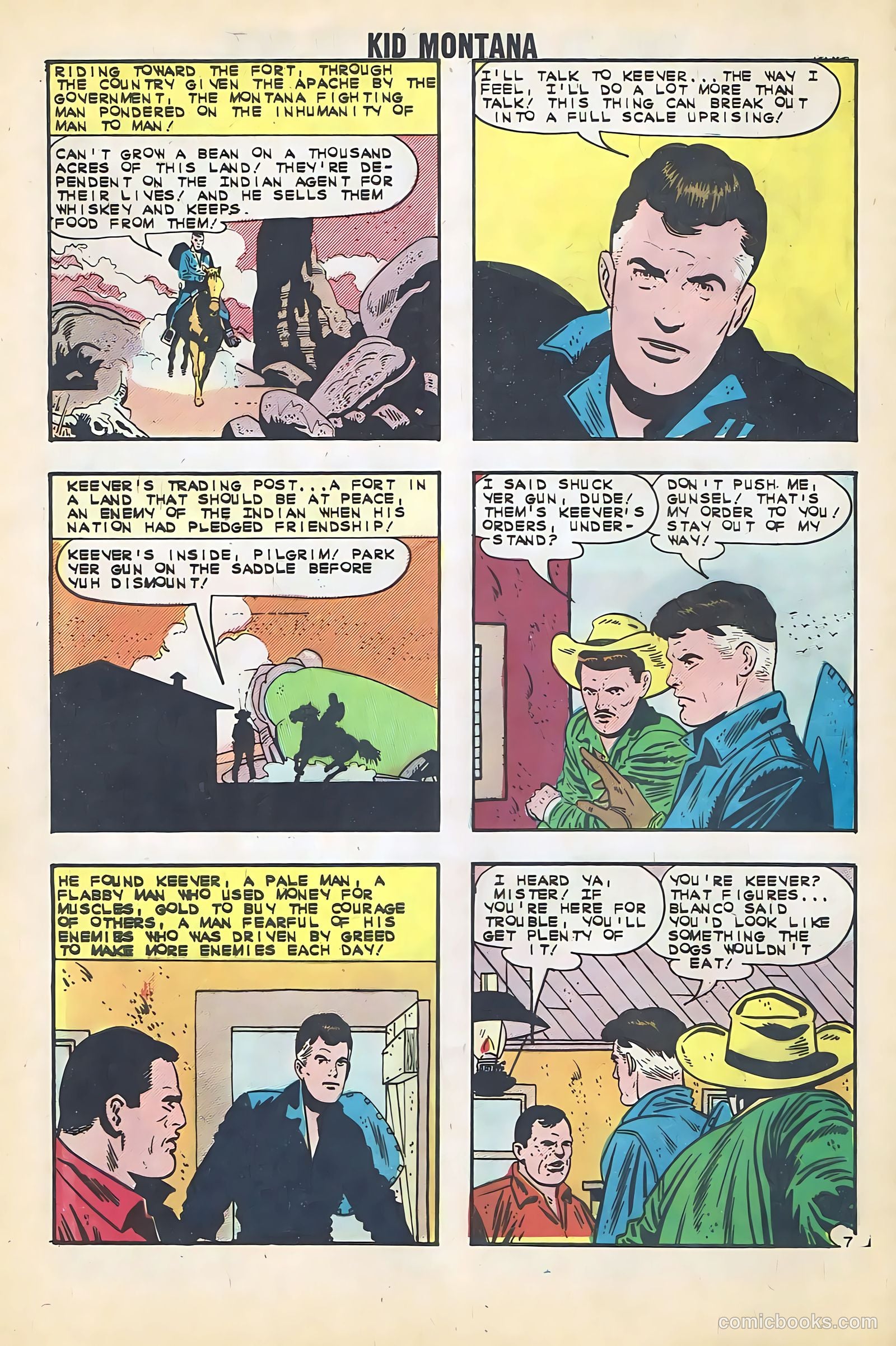 Kid Montana #40 — page 28 of 36