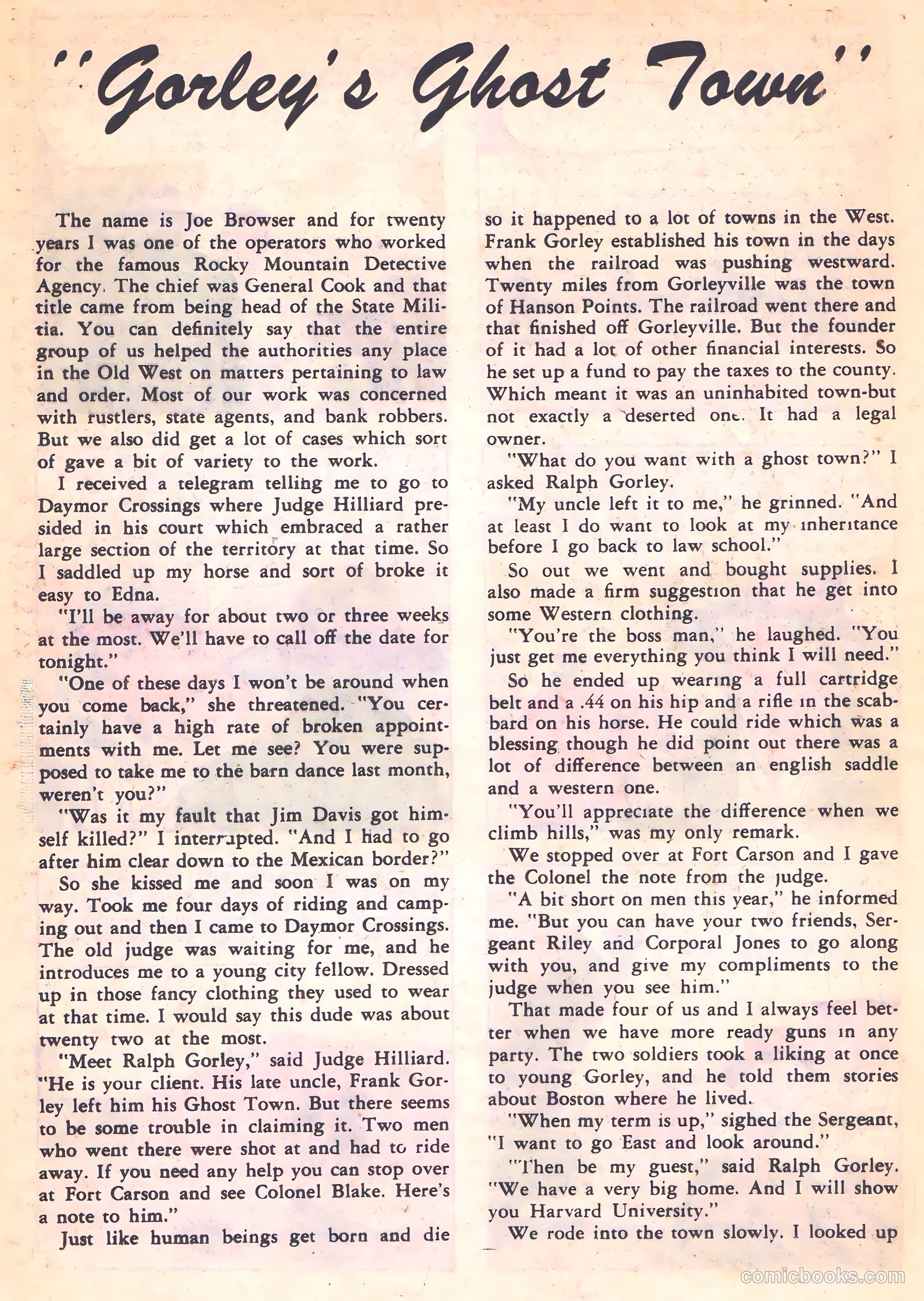 Kid Montana #41 — page 20 of 36