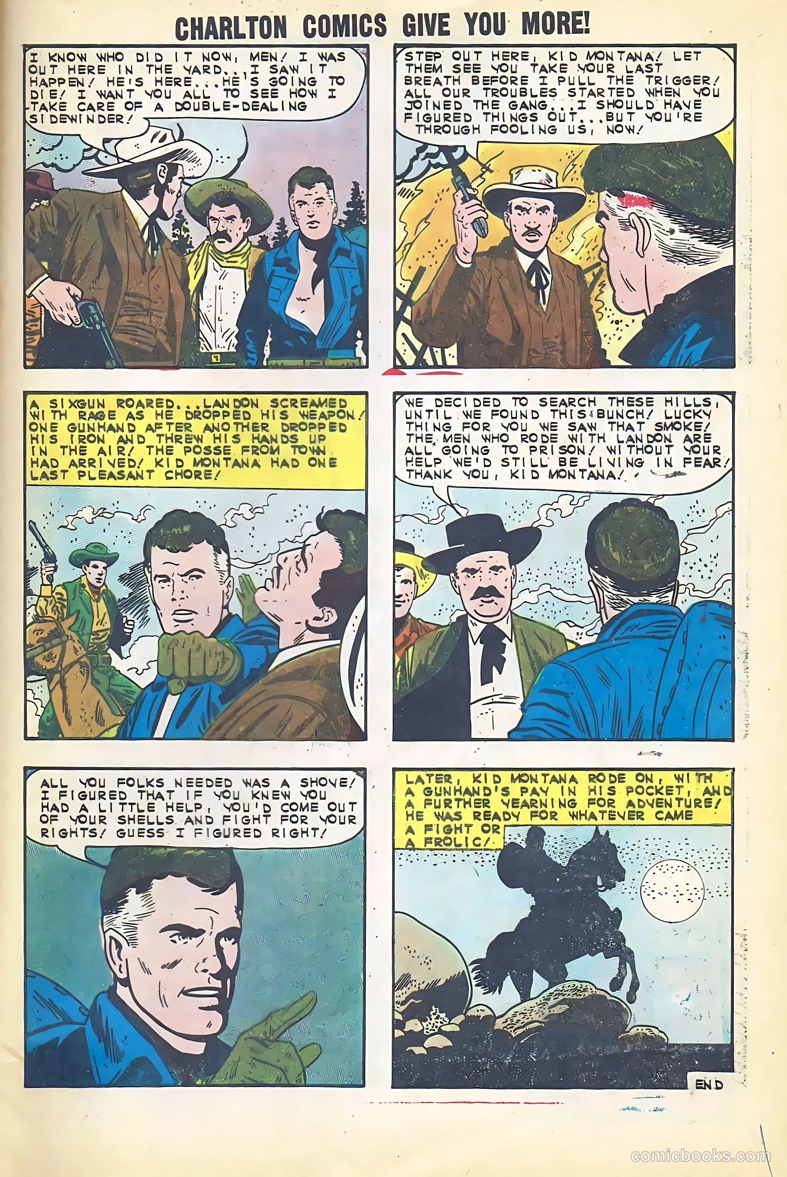 Kid Montana #44 — page 33 of 36