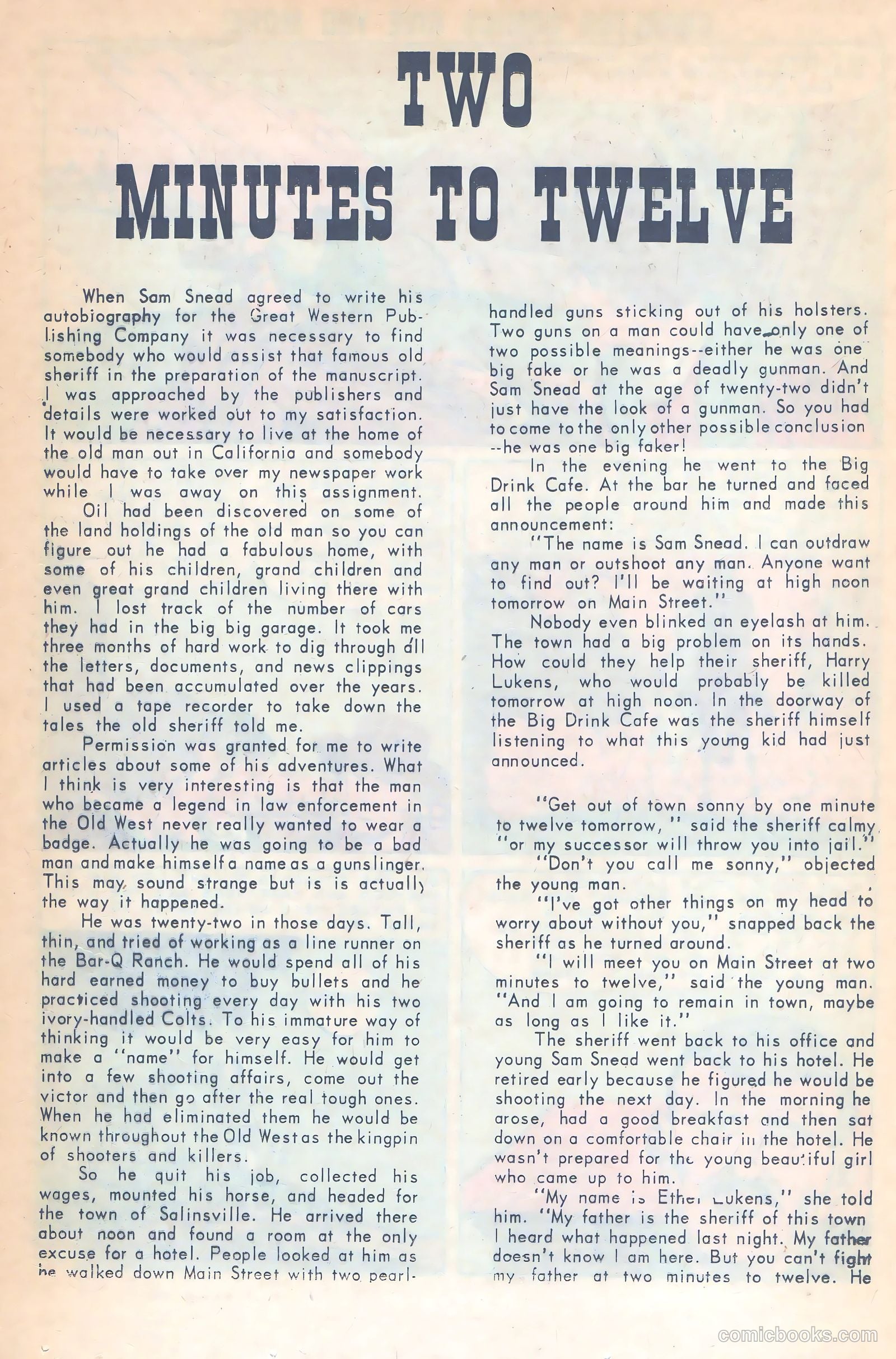 Kid Montana #45 — page 20 of 36