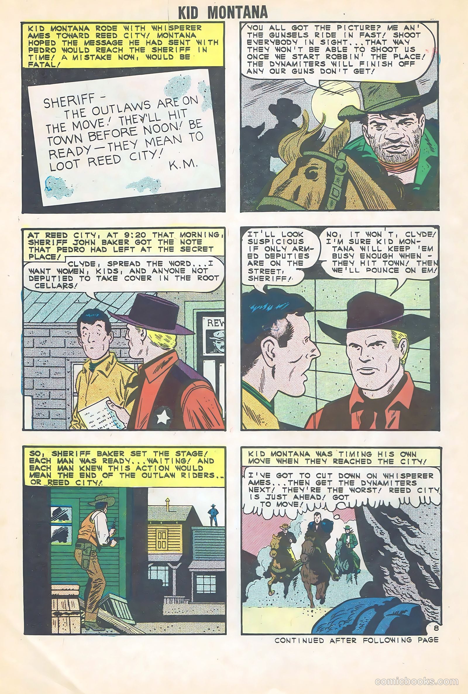 Kid Montana #47 — page 30 of 36