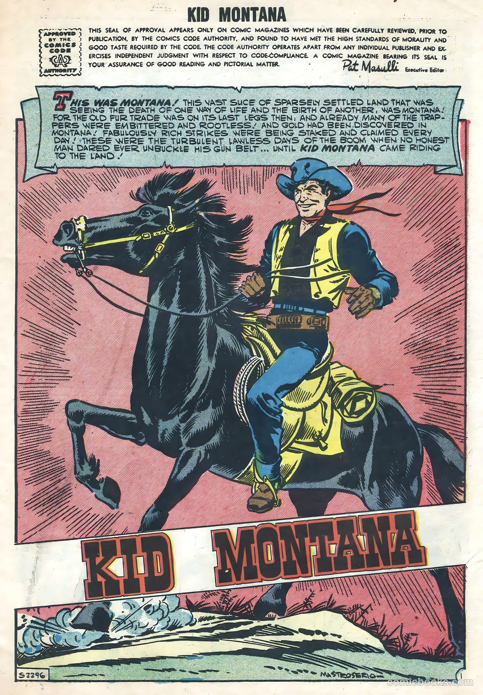 Kid Montana #9 — page 3 of 36