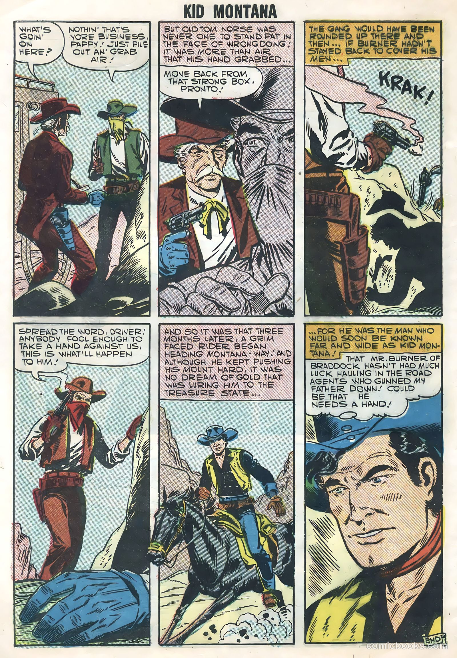Kid Montana #9 — page 8 of 36