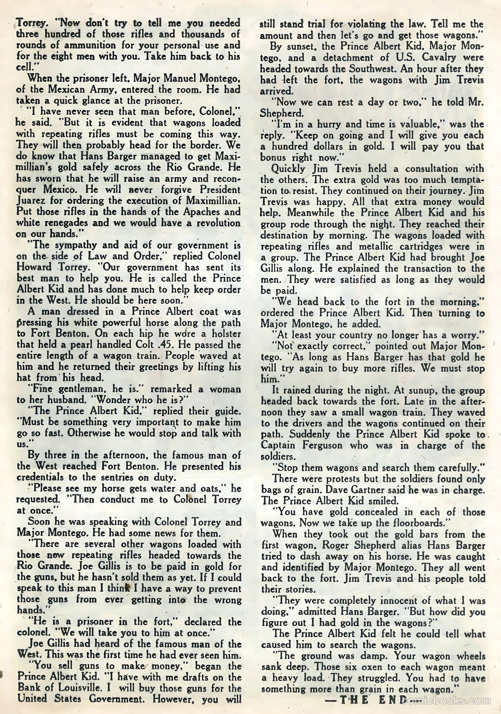 Kid Montana #9 — page 17 of 36