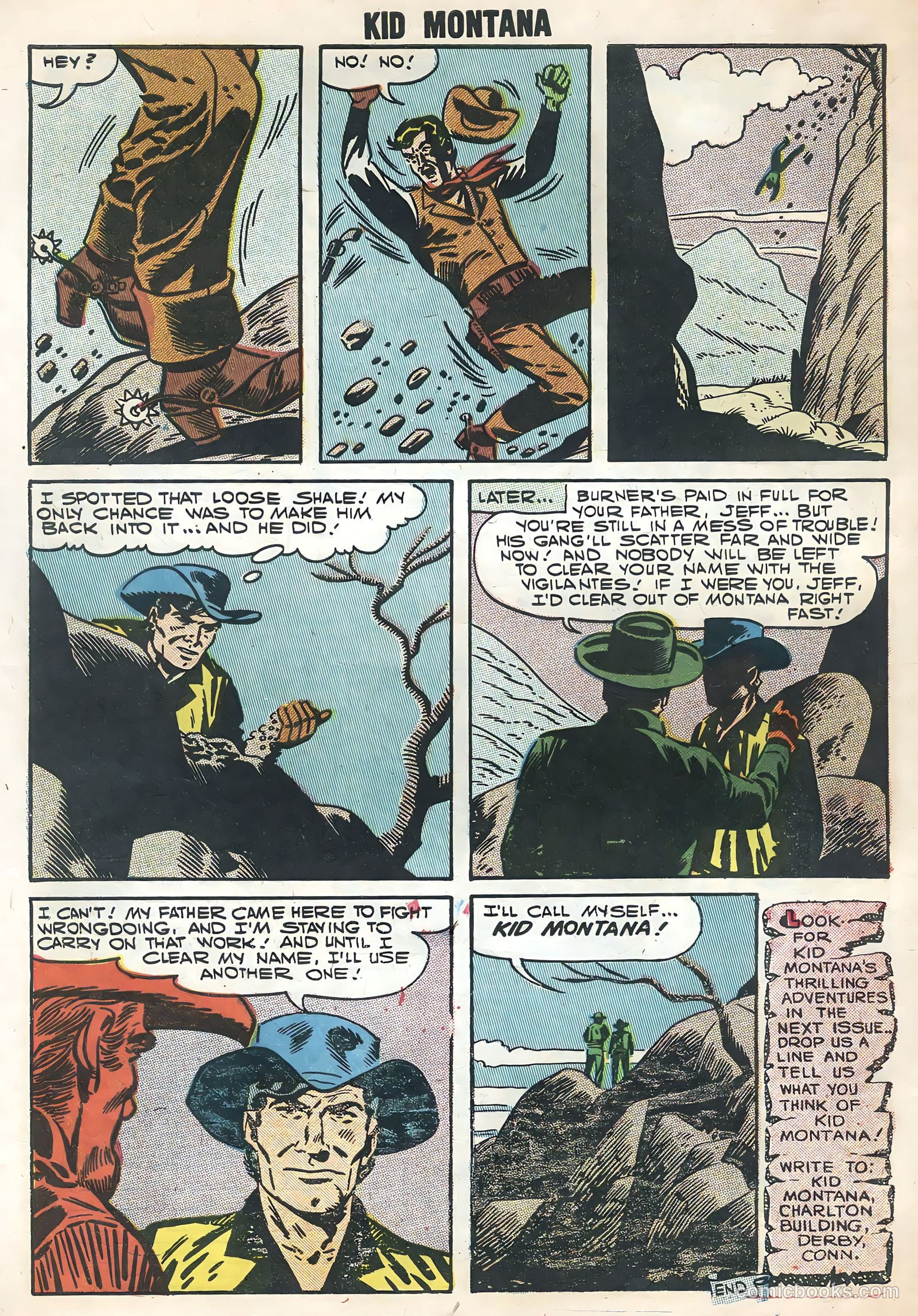Kid Montana #9 — page 32 of 36