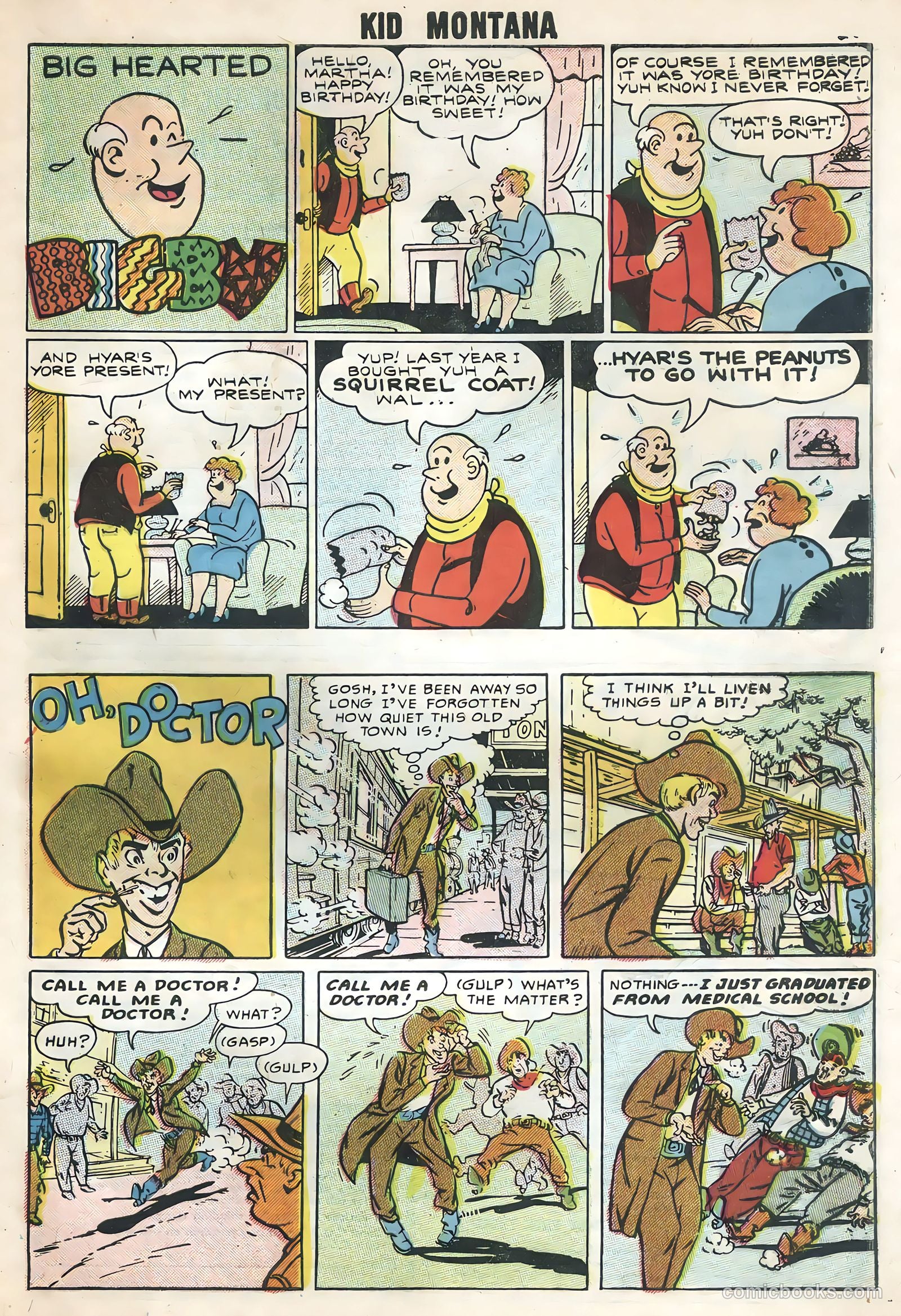 Kid Montana #9 — page 33 of 36