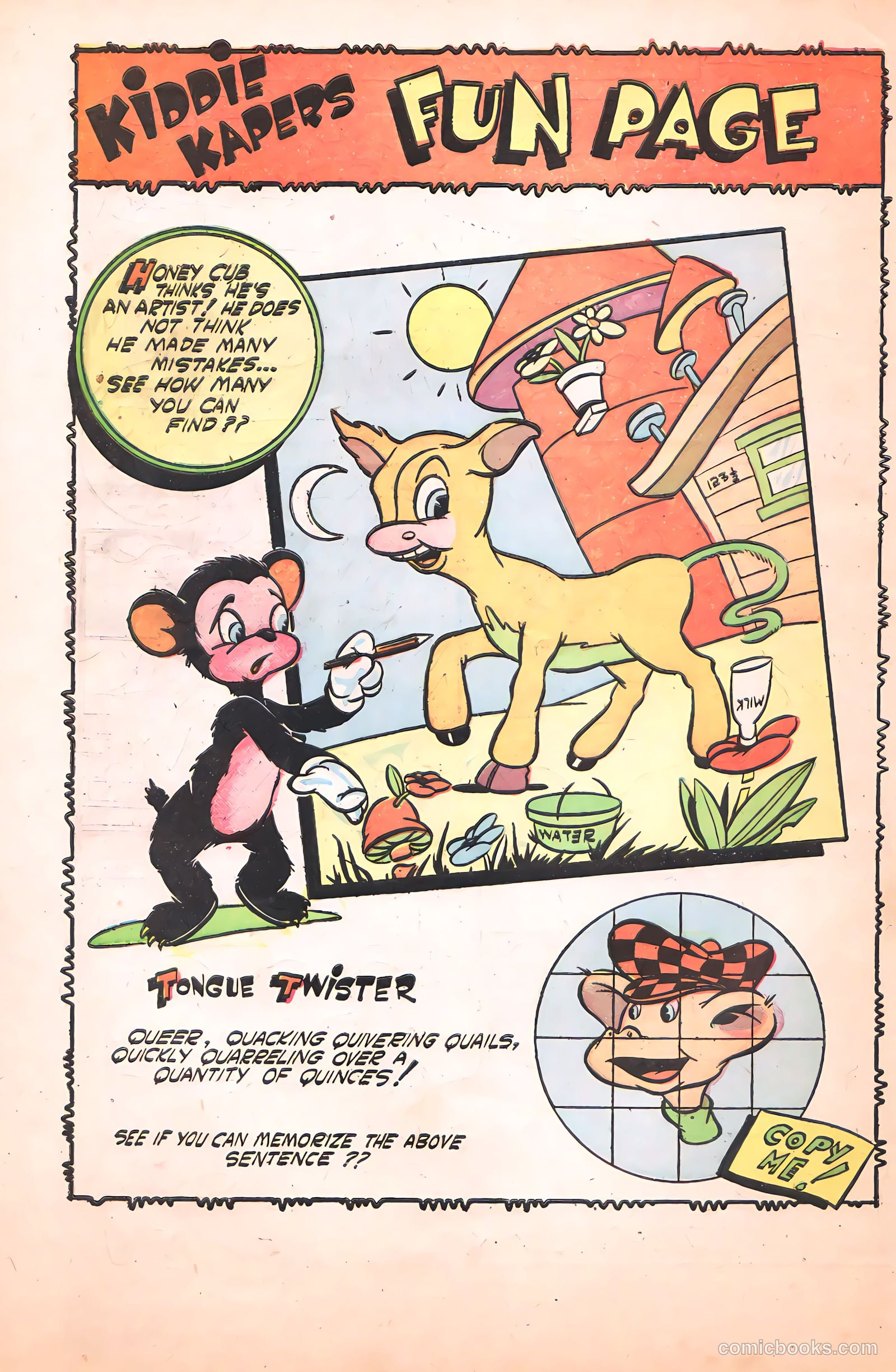 Kiddie Kapers #1 — page 34 of 36