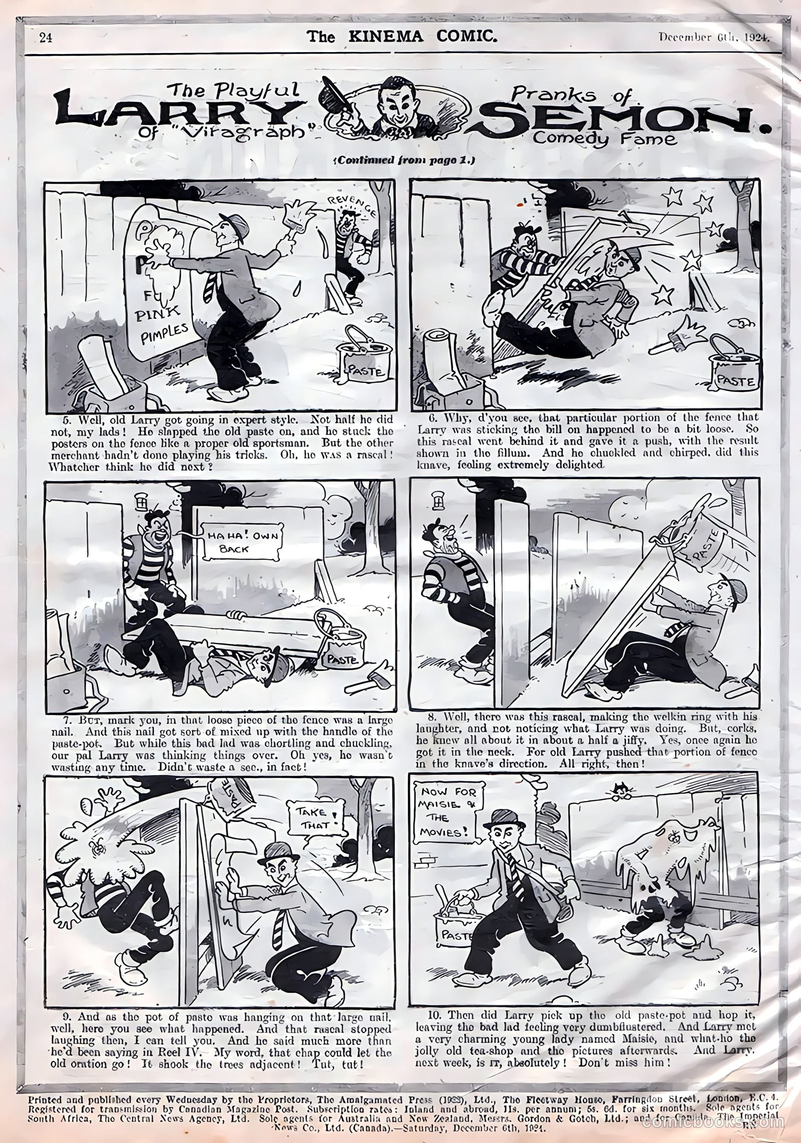 Kinema Comic #242 — page 10 of 10