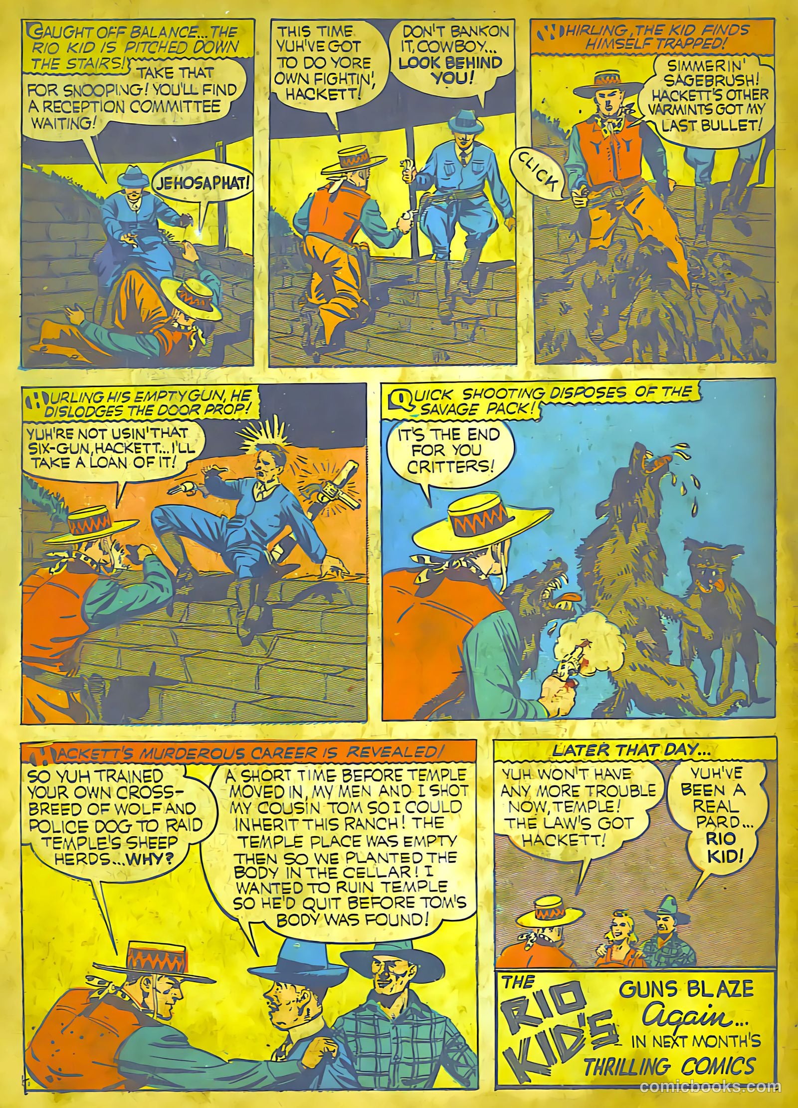 King Comics #12 — page 66 of 68