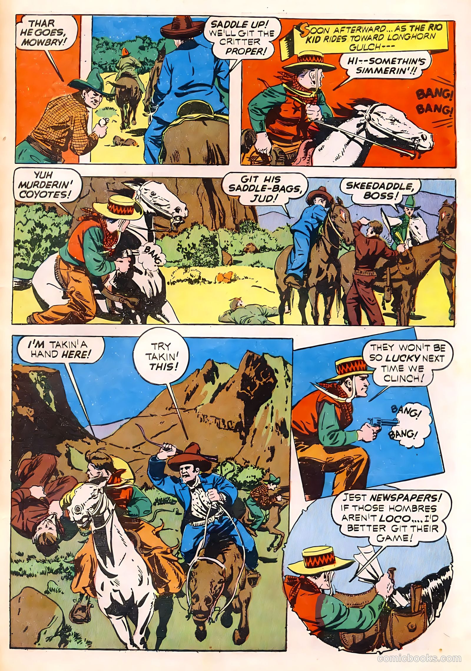 King Comics #19 — page 61 of 68