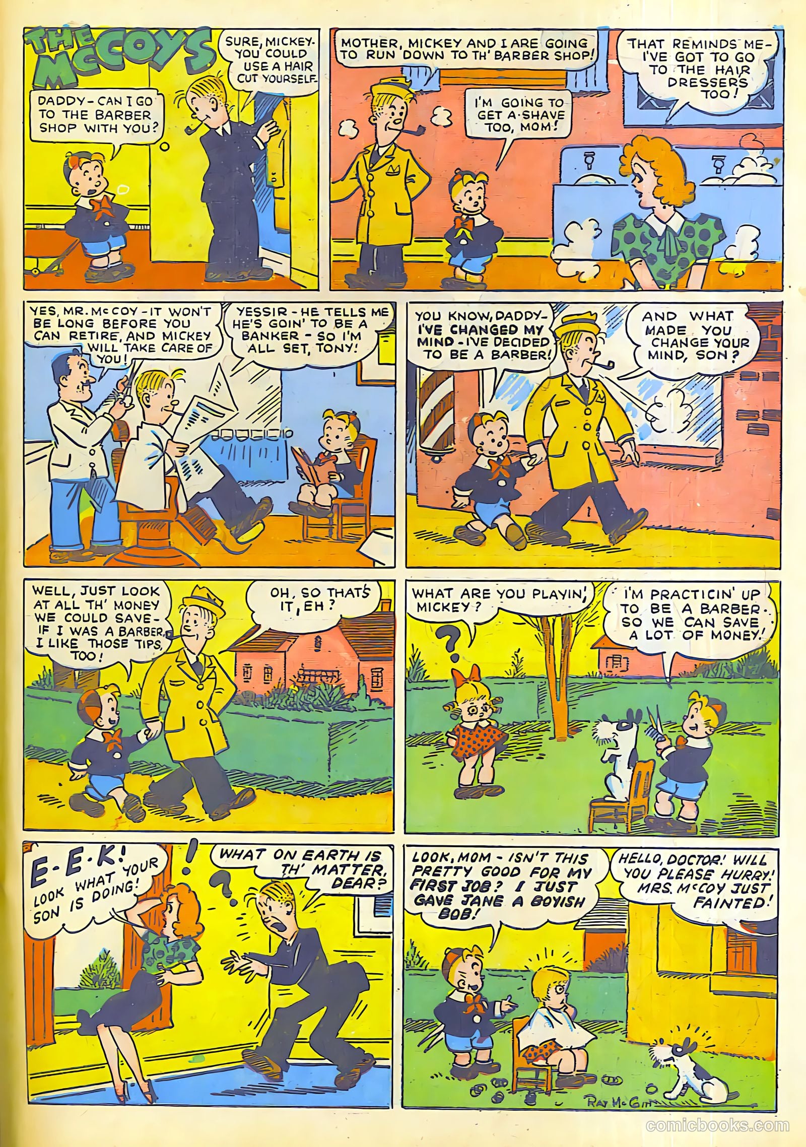 King Comics #26 — page 60 of 69