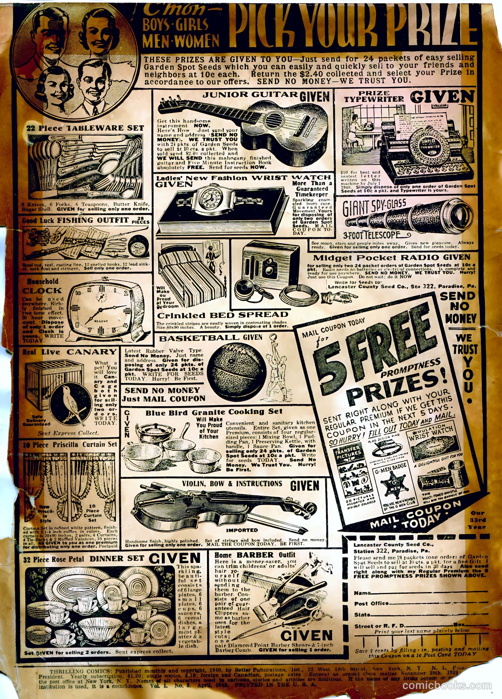 King Comics #3 — page 2 of 68