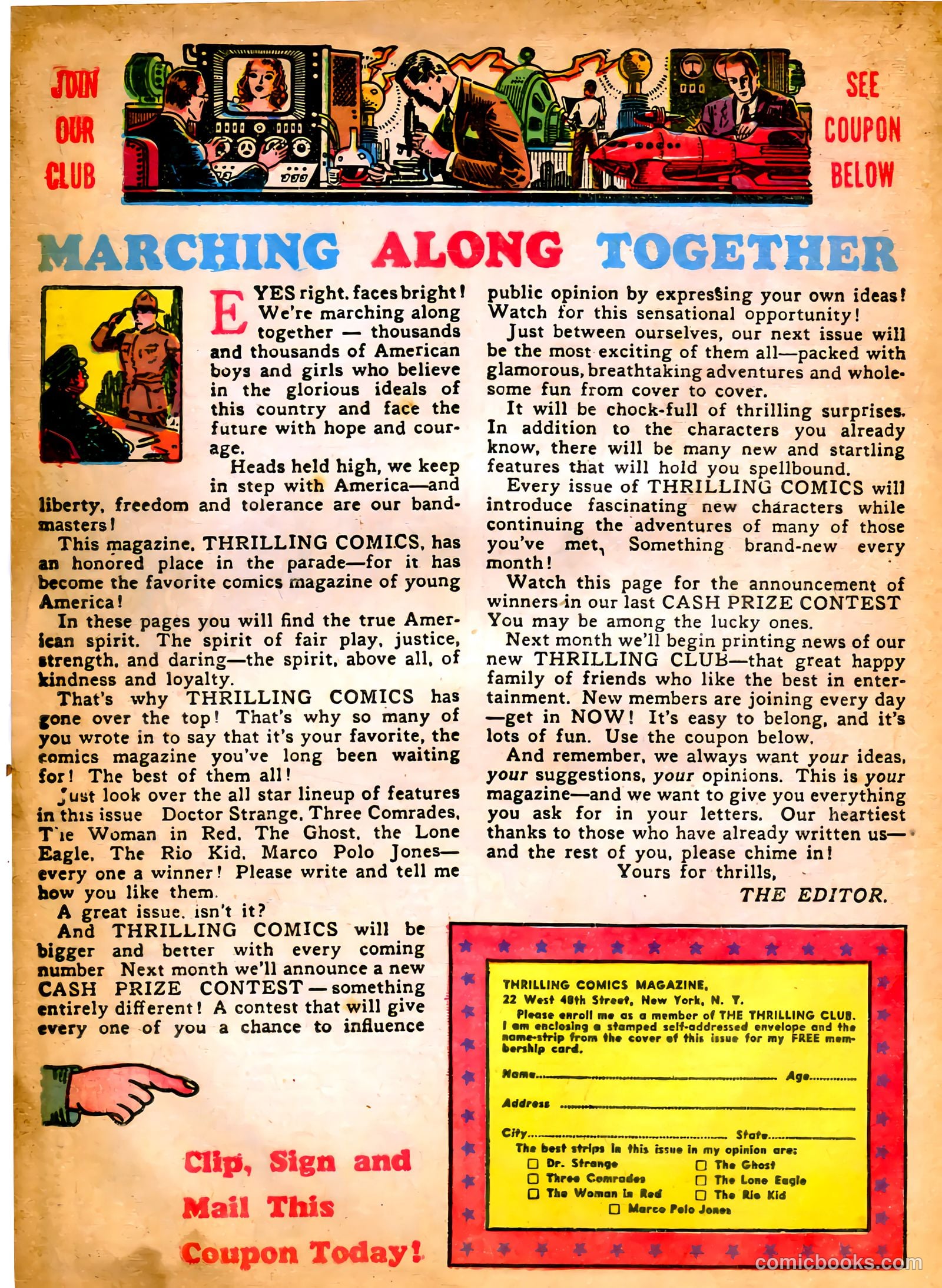 King Comics #3 — page 58 of 68