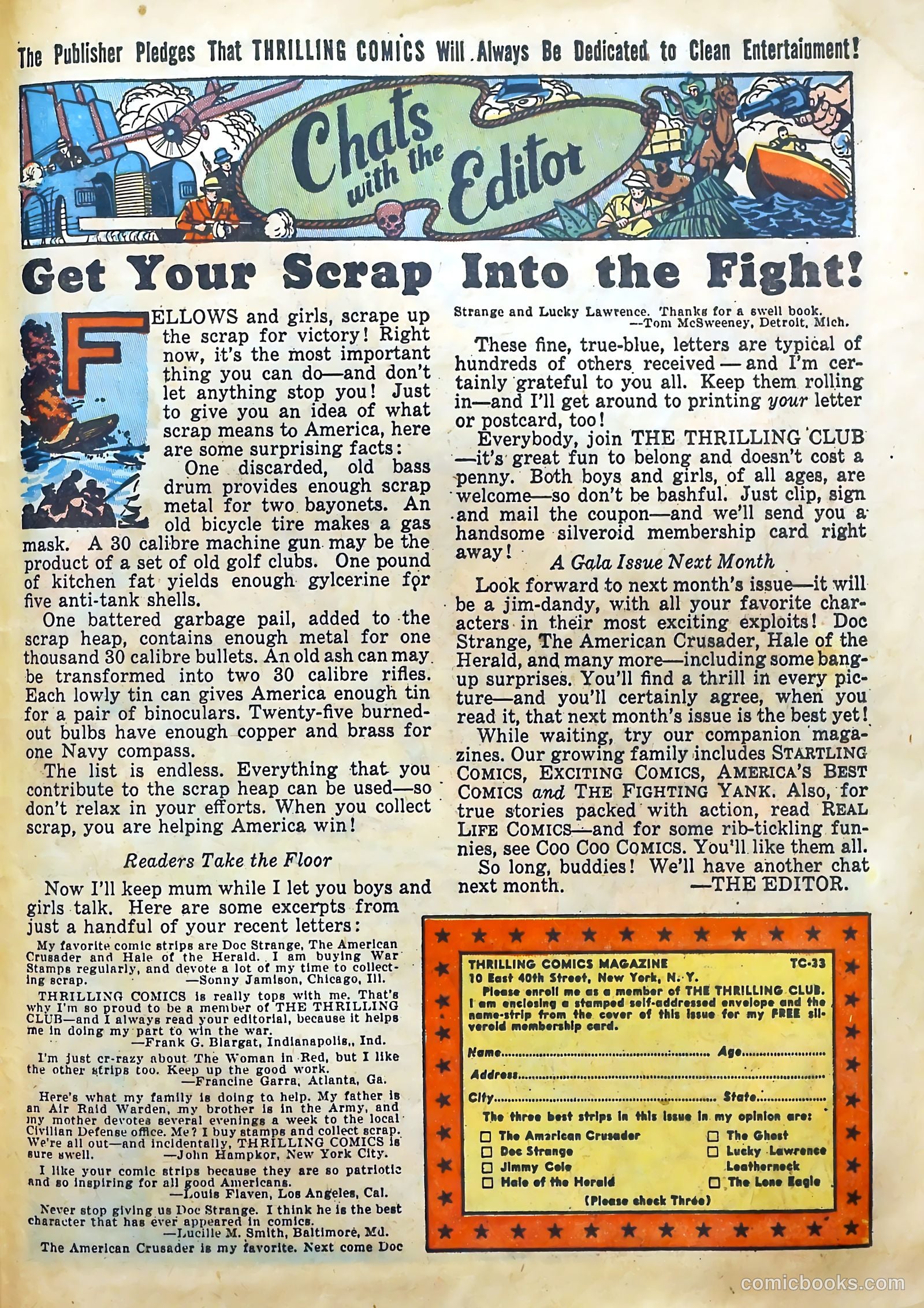 King Comics #33 — page 60 of 70
