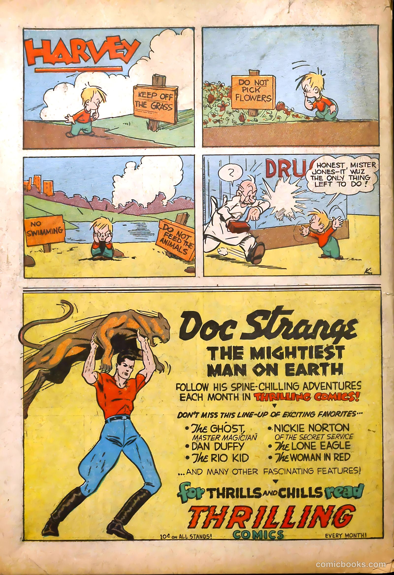 King Comics #7 — page 66 of 68
