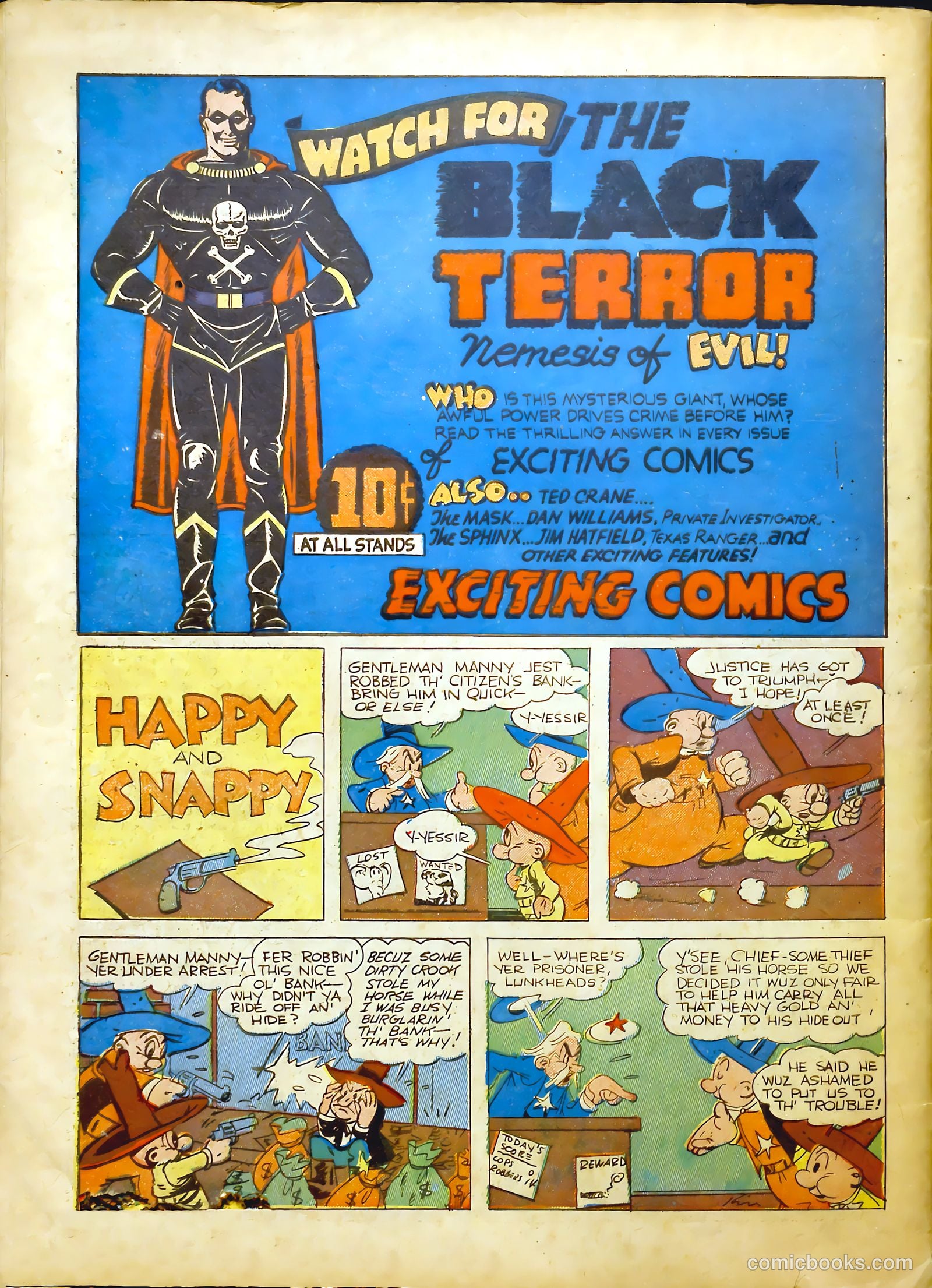 King Comics #8 — page 66 of 68