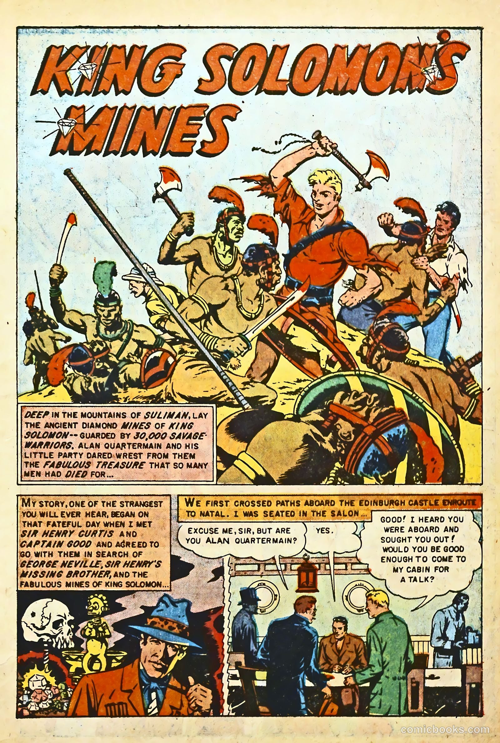 King Solomon's Mines #1 — page 3 of 36