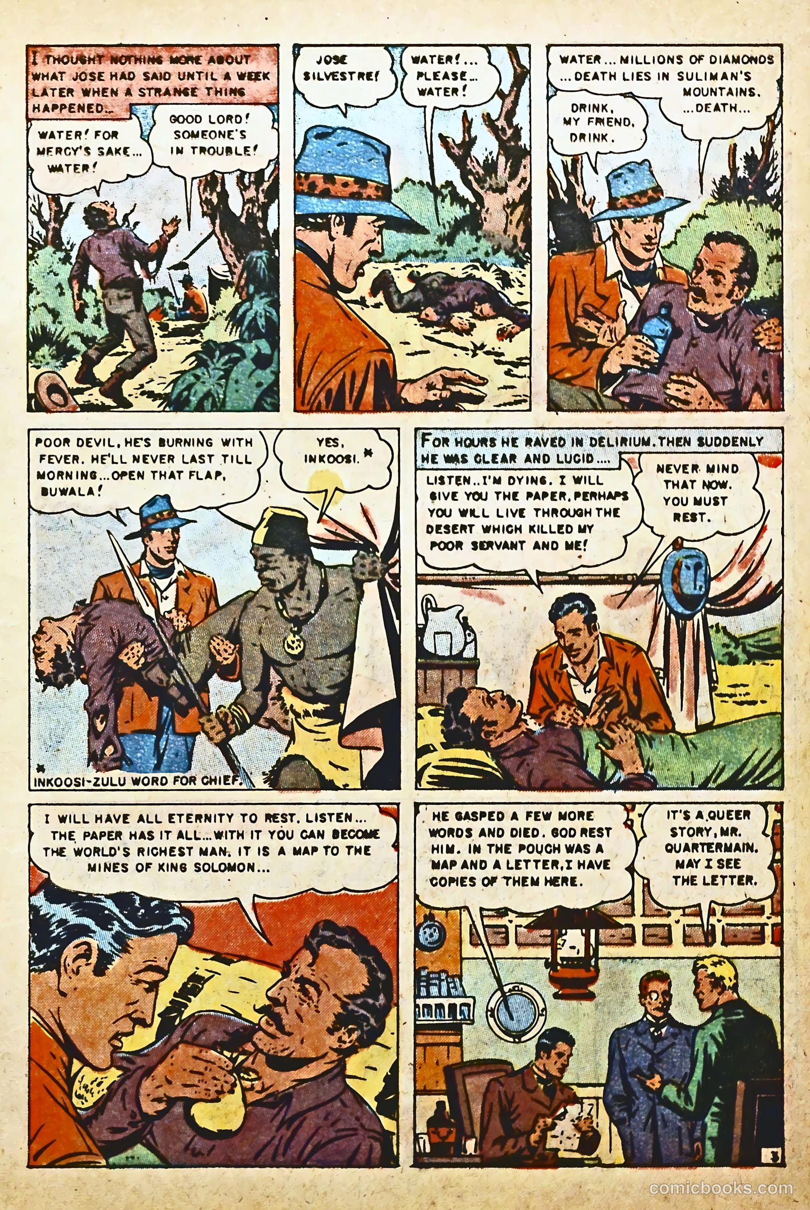 King Solomon's Mines #1 — page 5 of 36