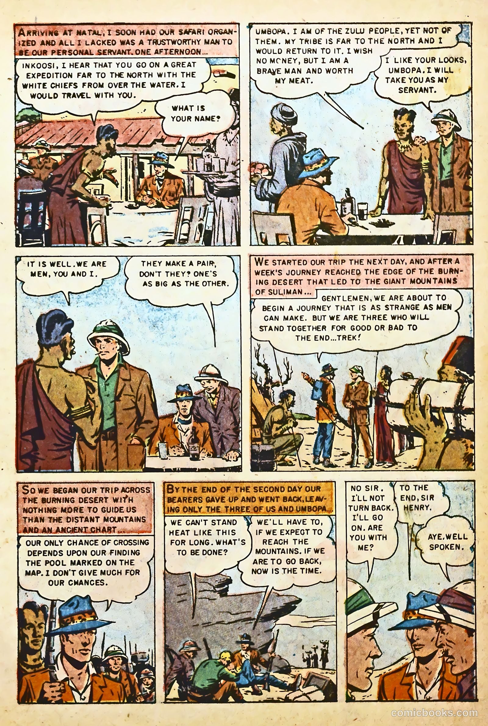 King Solomon's Mines #1 — page 7 of 36