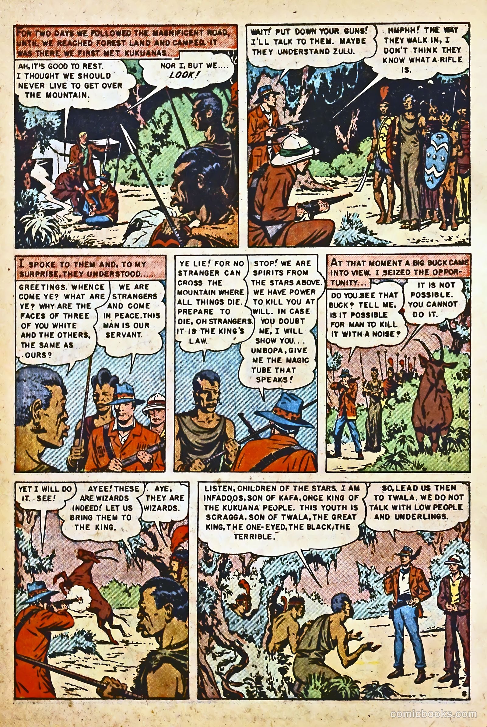 King Solomon's Mines #1 — page 10 of 36