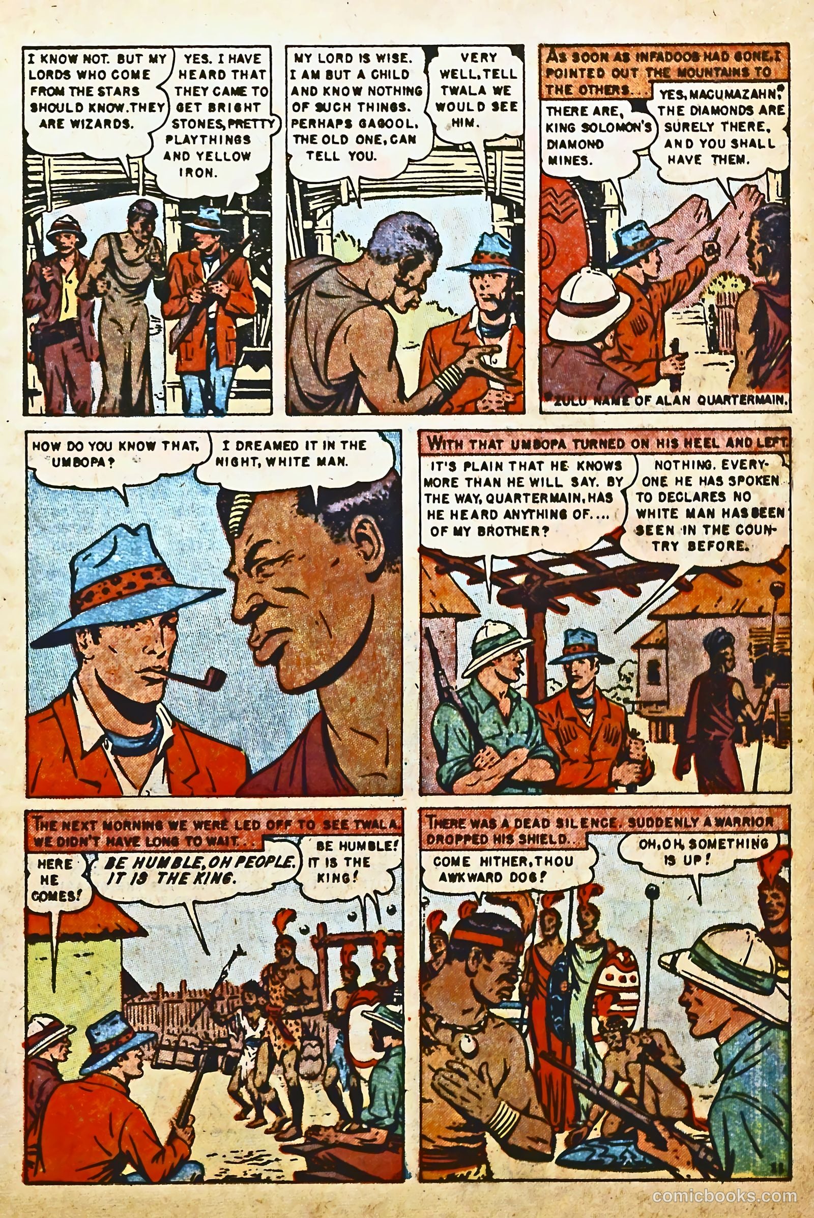 King Solomon's Mines #1 — page 13 of 36