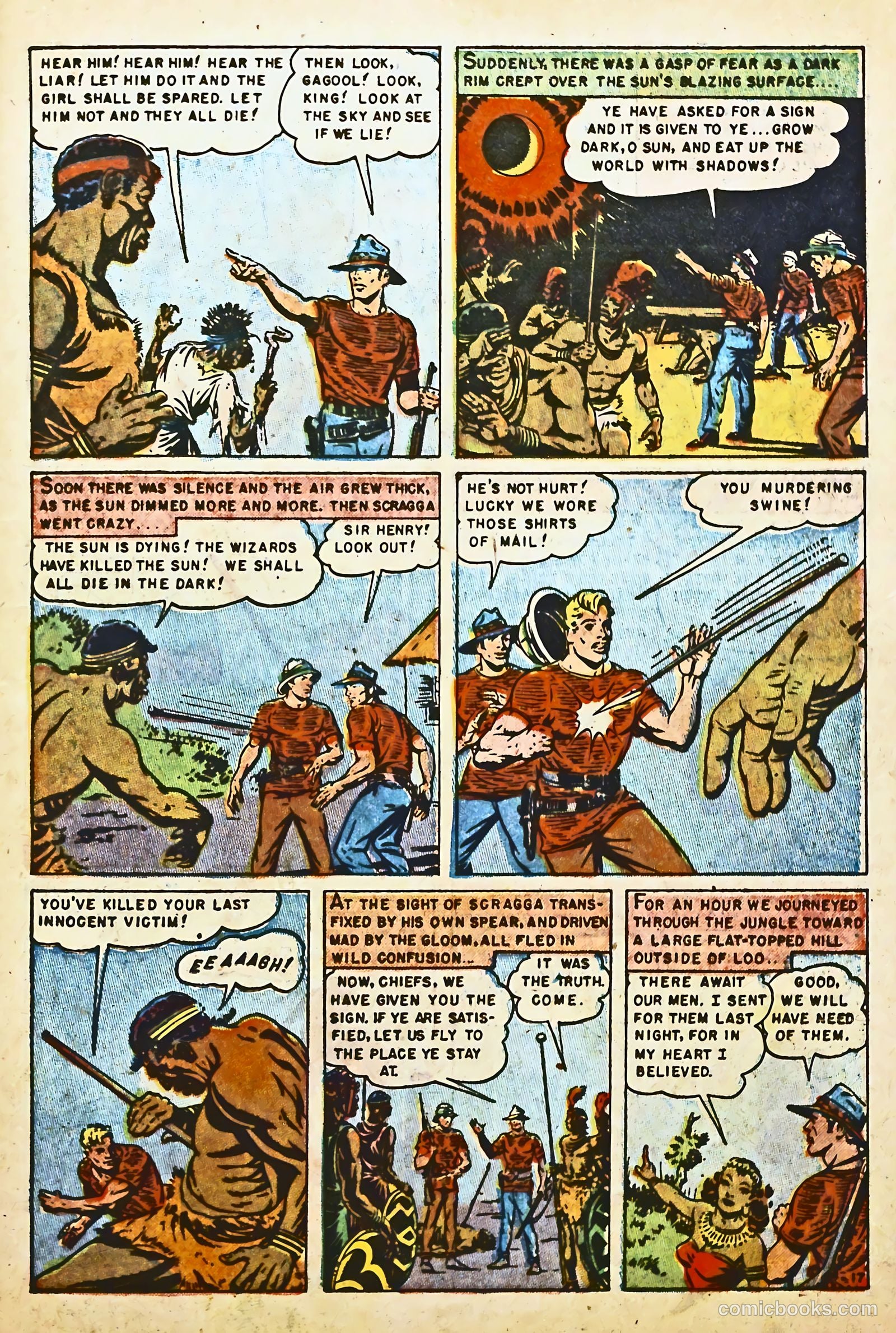 King Solomon's Mines #1 — page 19 of 36