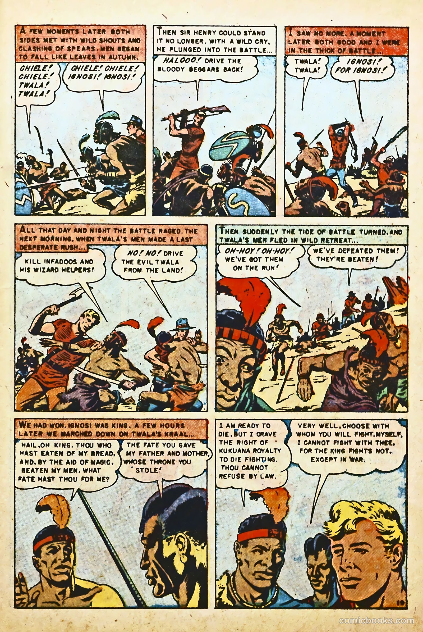 King Solomon's Mines #1 — page 21 of 36