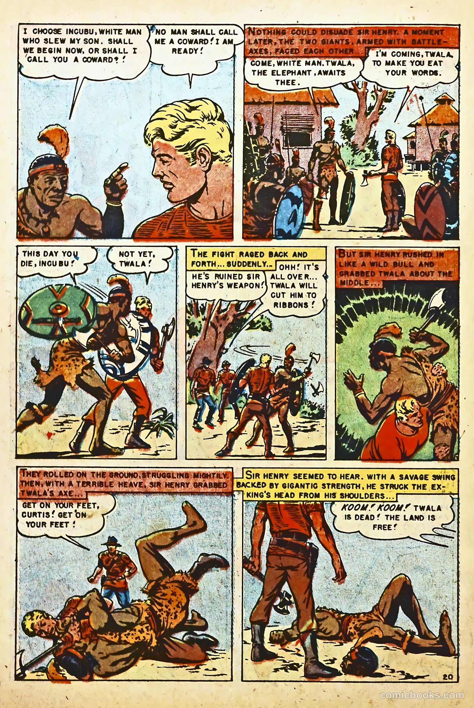 King Solomon's Mines #1 — page 22 of 36