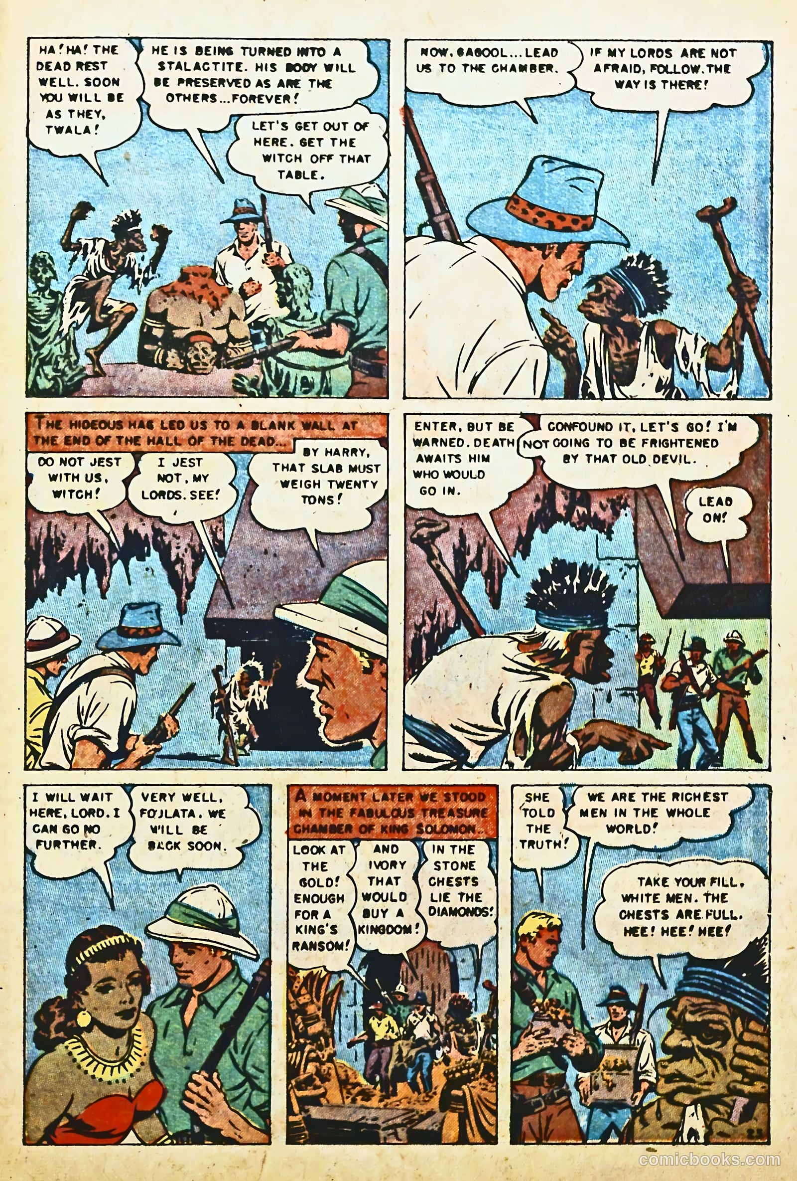 King Solomon's Mines #1 — page 25 of 36